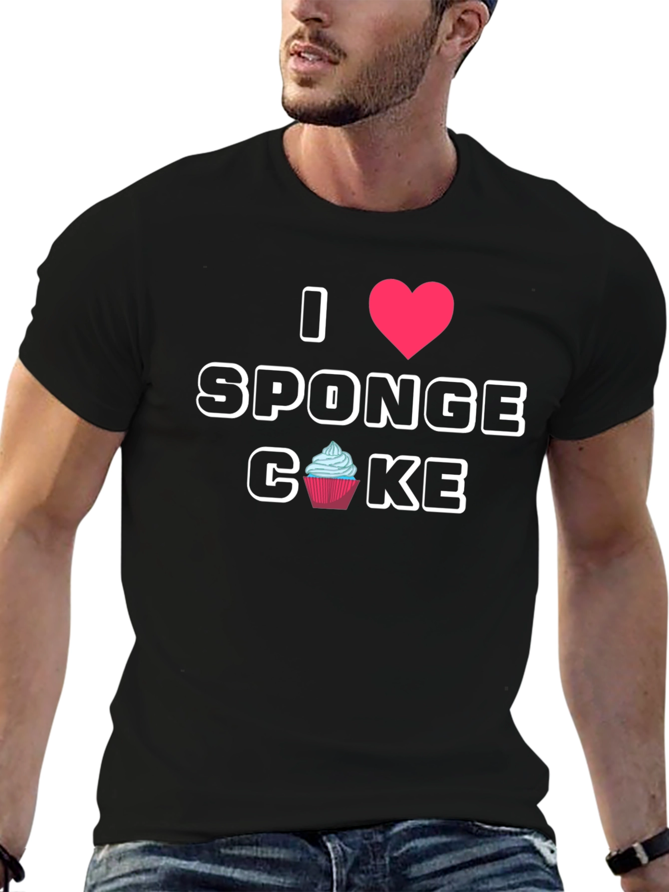 I Love Sponge Cake T-Shirt