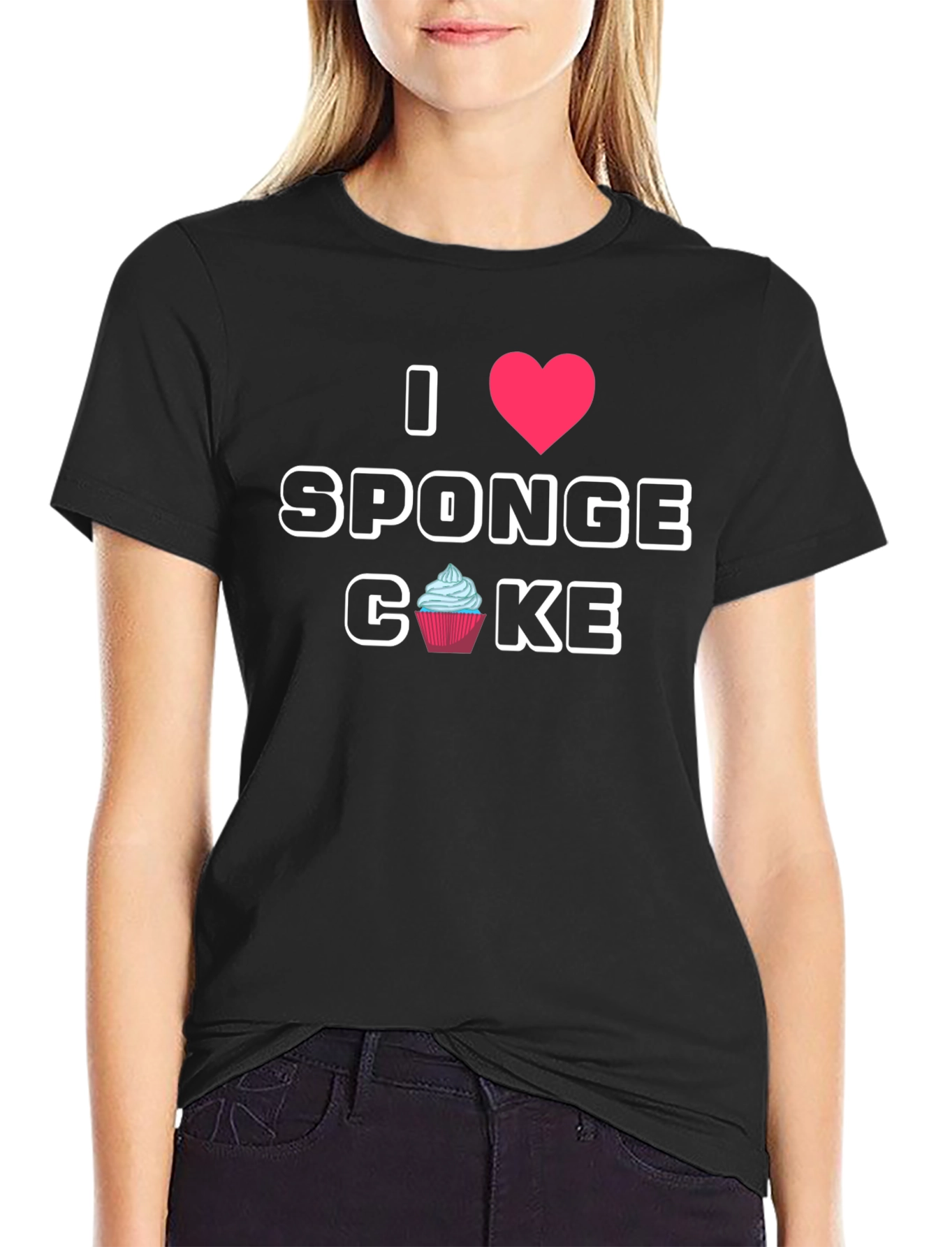 I Love Sponge Cake T-Shirt