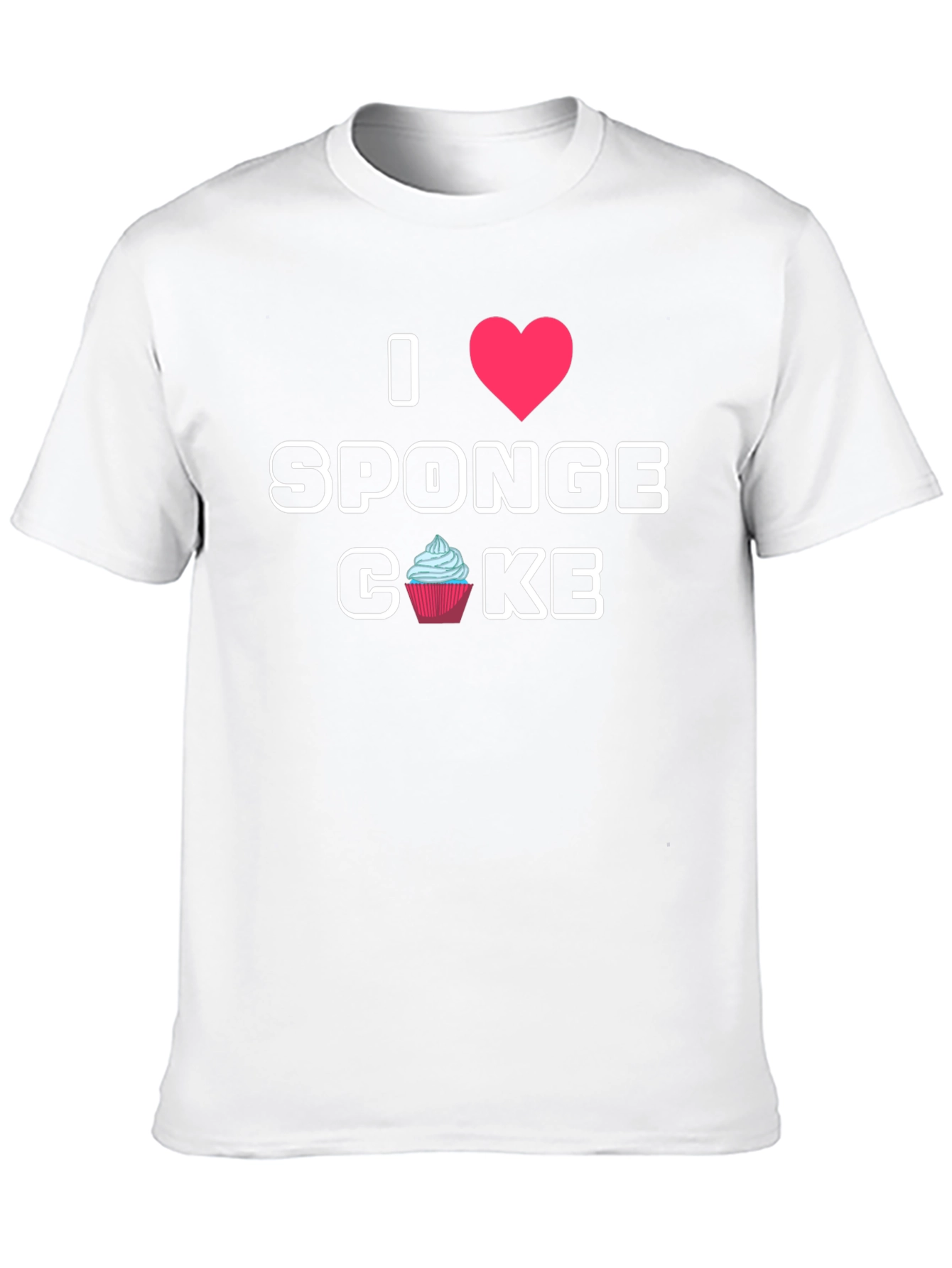 I Love Sponge Cake T-Shirt
