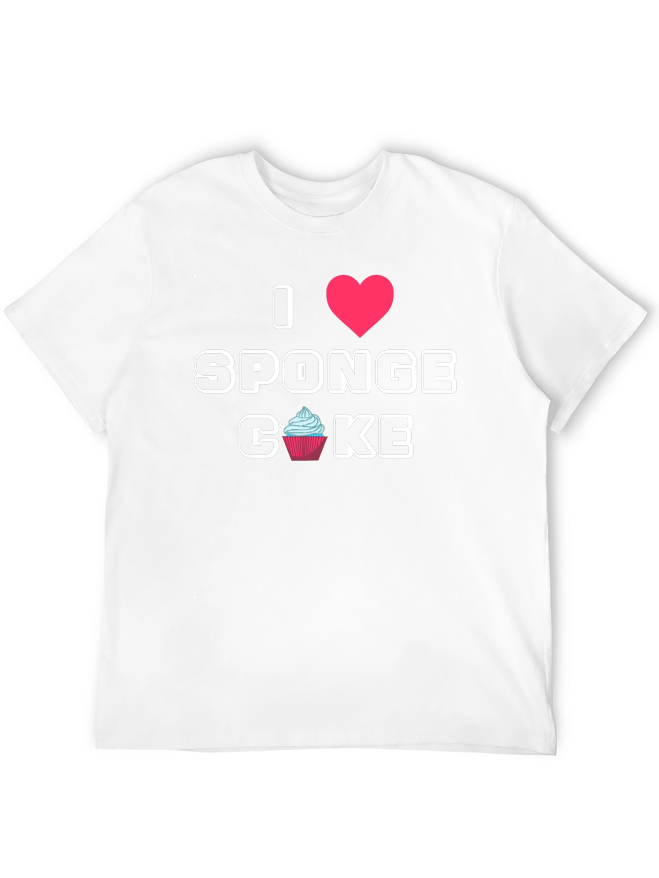 I Love Sponge Cake T-Shirt