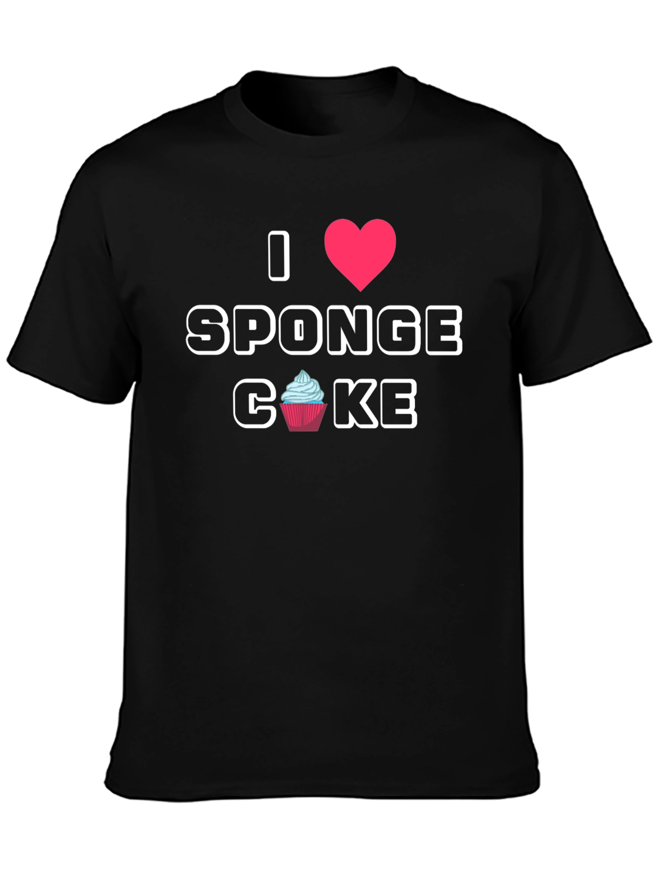 I Love Sponge Cake T-Shirt