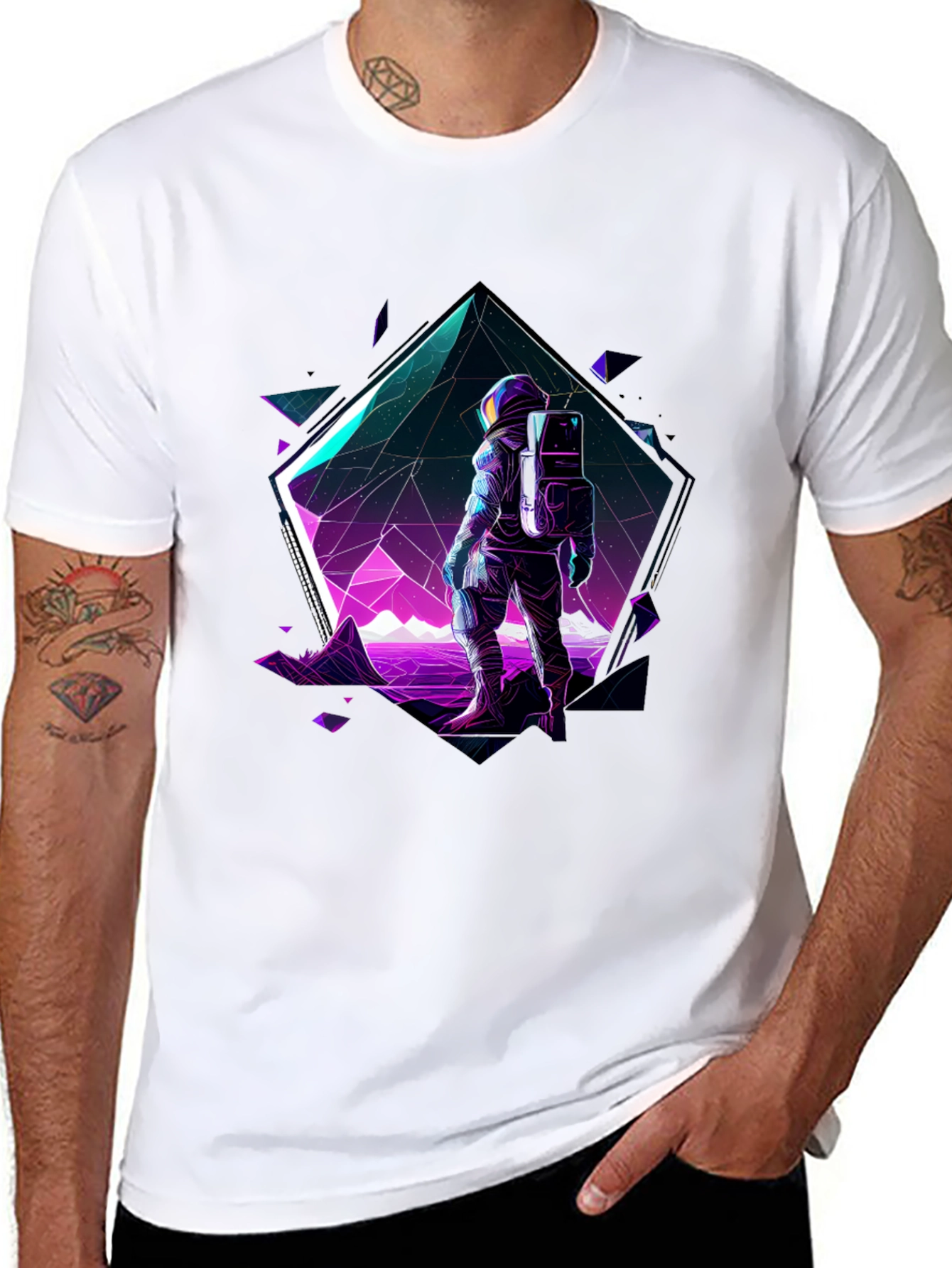 Astronaut Graphic Tee - Space Adventure T-Shirt