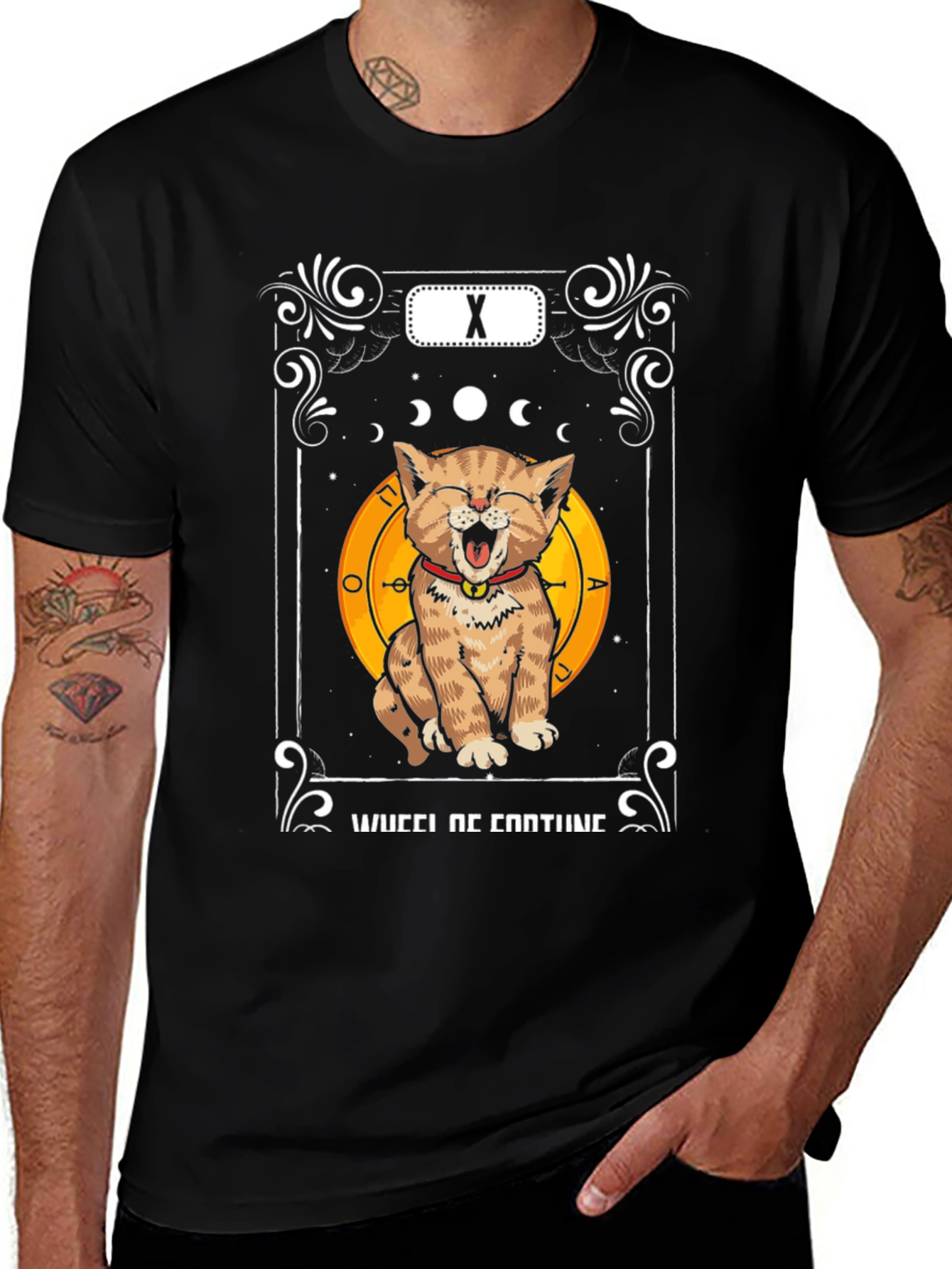 Wheel of Fortune Cat T-Shirt