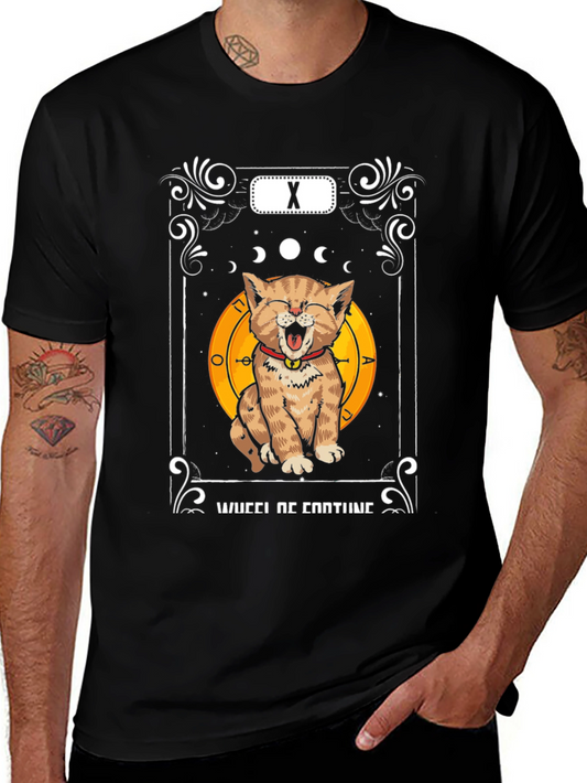 Wheel of Fortune Cat T-Shirt