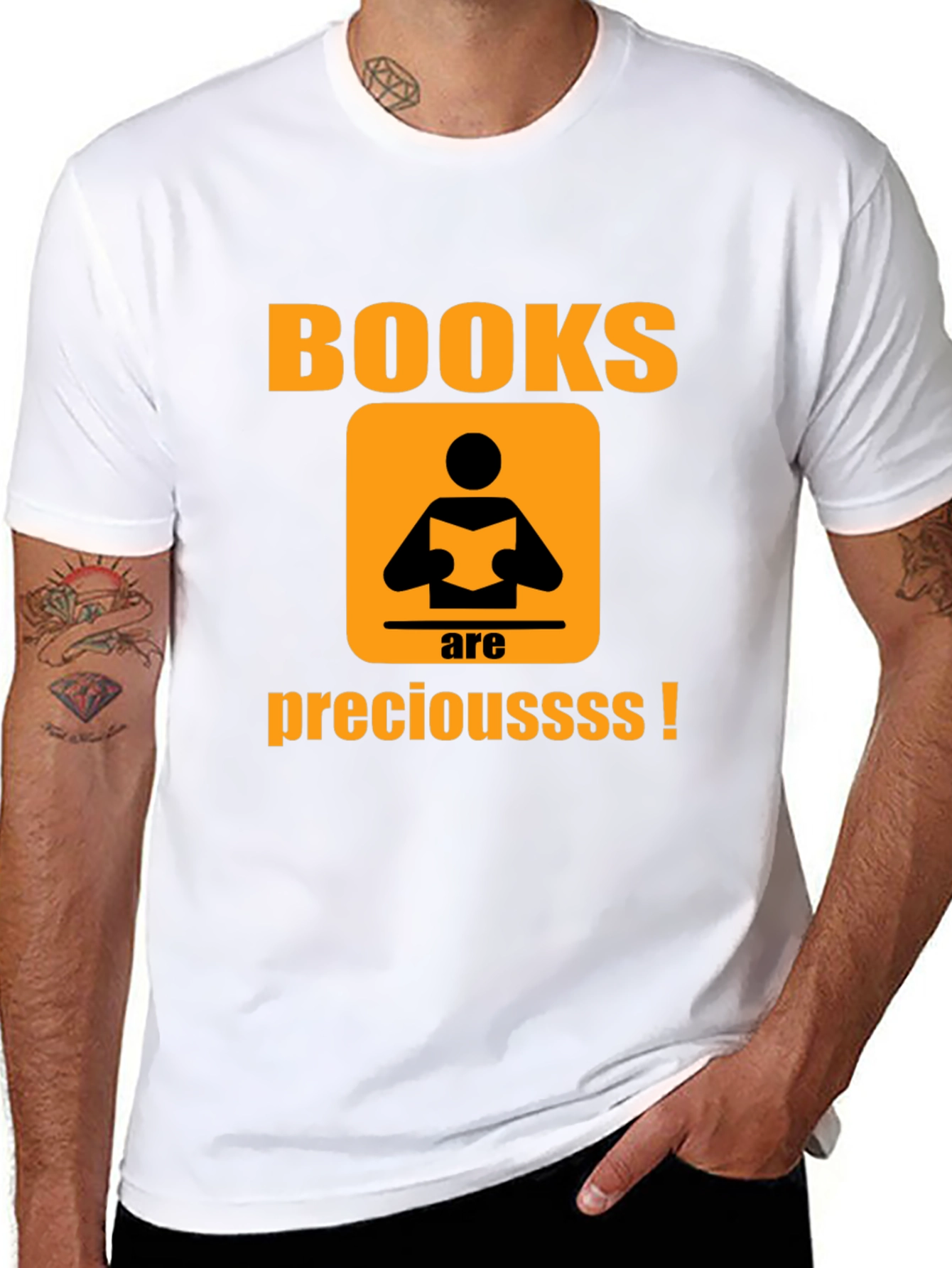 Books are Precious Graphic Tee