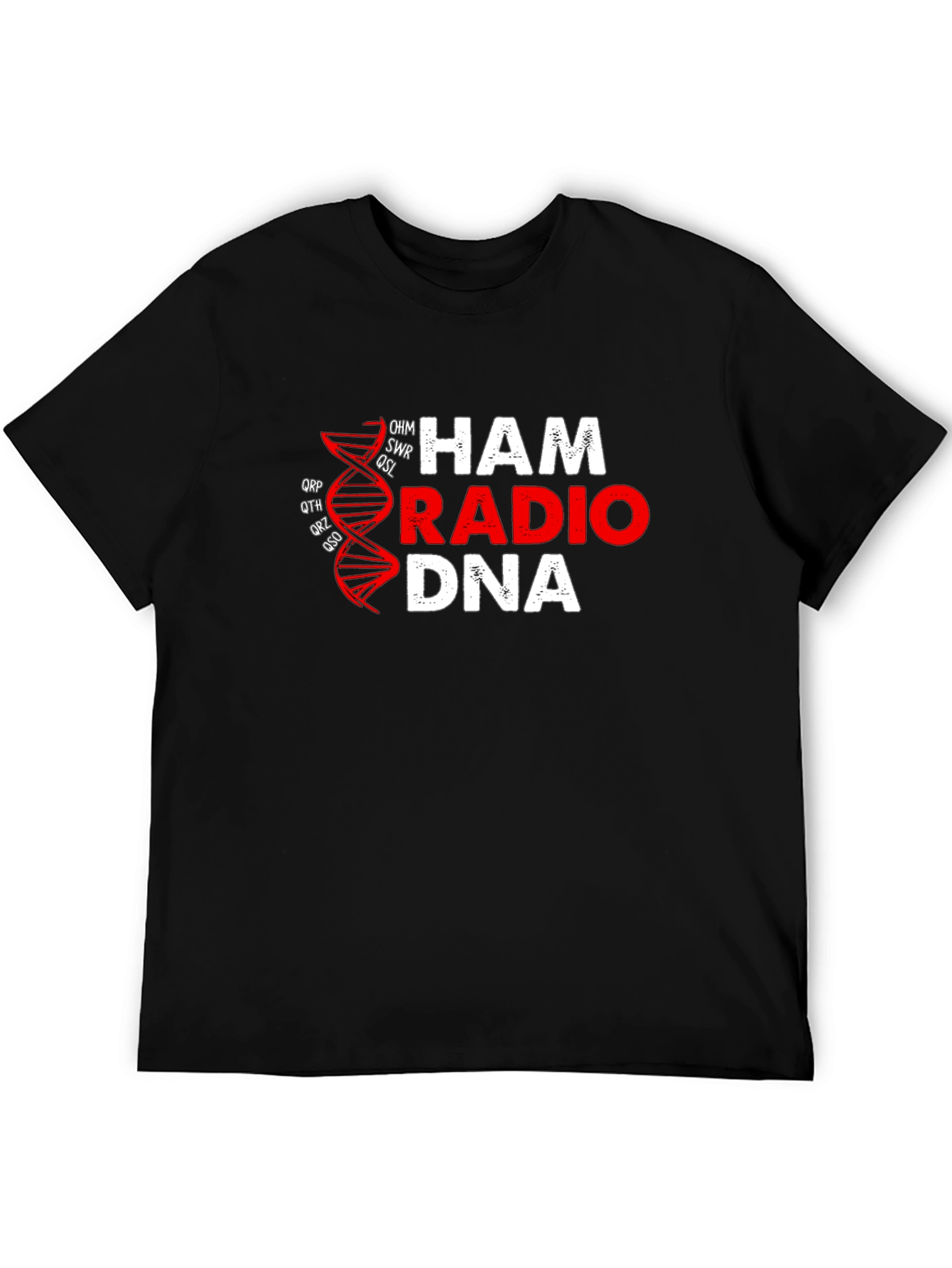 Ham Radio DNA T-Shirt - Black