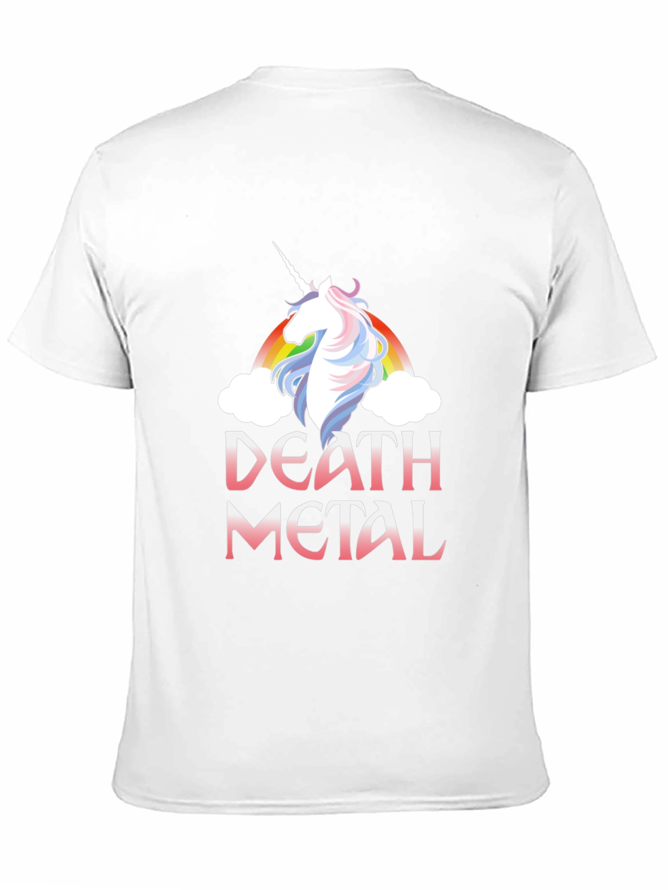 Death Metal Unicorn Black T-Shirt