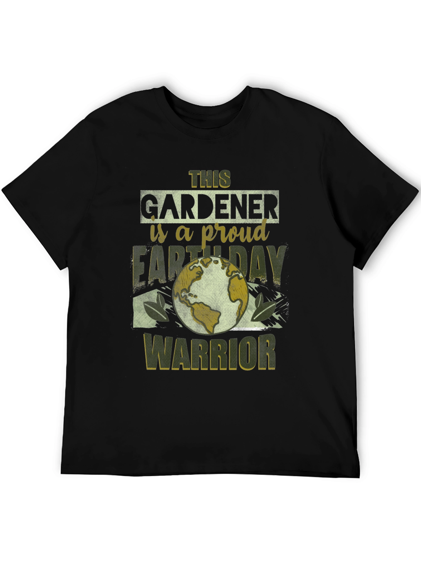 Gardener Earth Day Warrior Graphic Tee