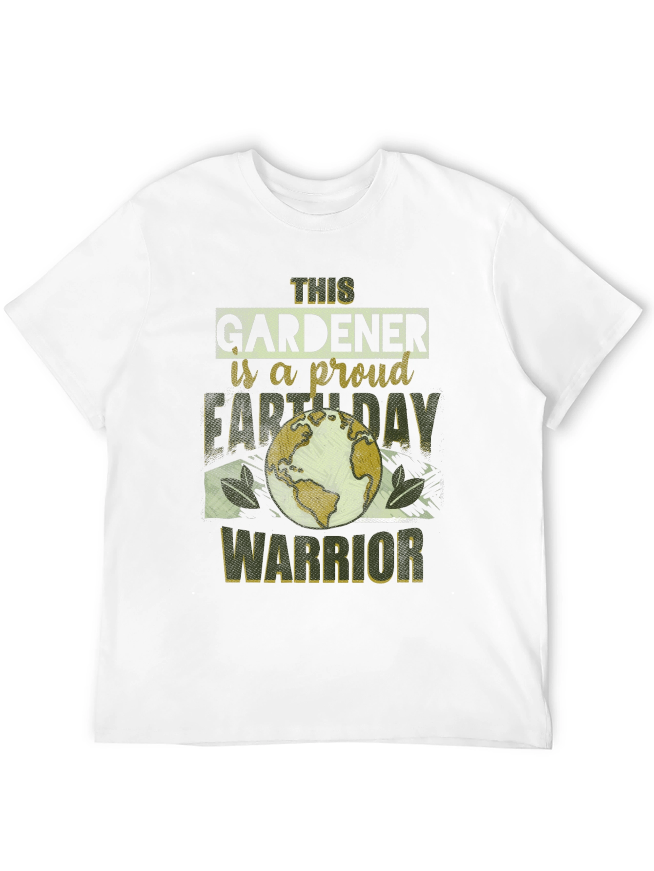 Gardener Earth Day Warrior Graphic Tee