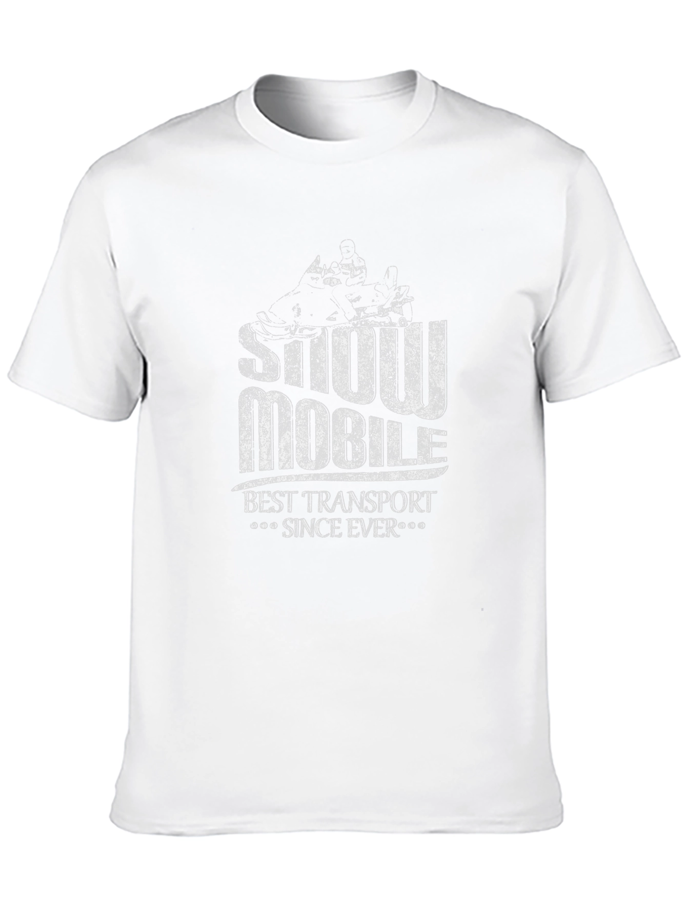 Snowmobile Best Transport T-Shirt - Black