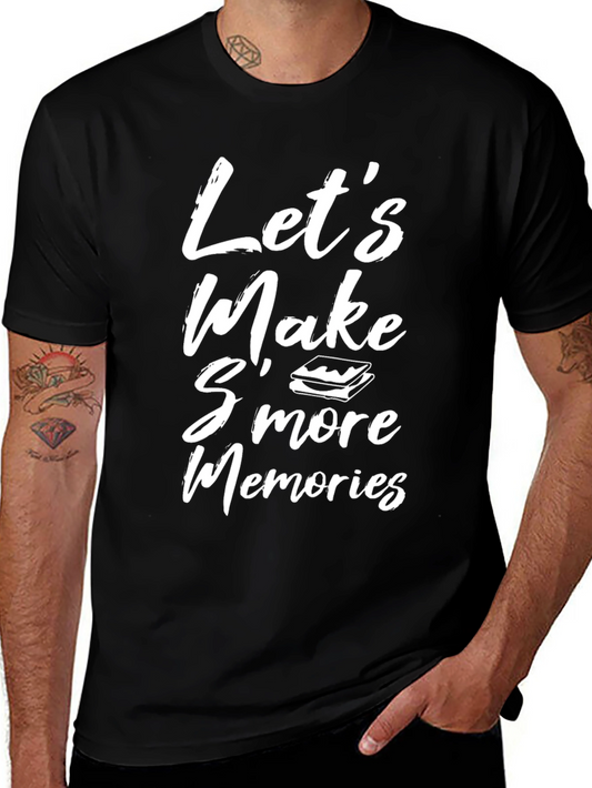 Smore Memories Black Graphic T-Shirt