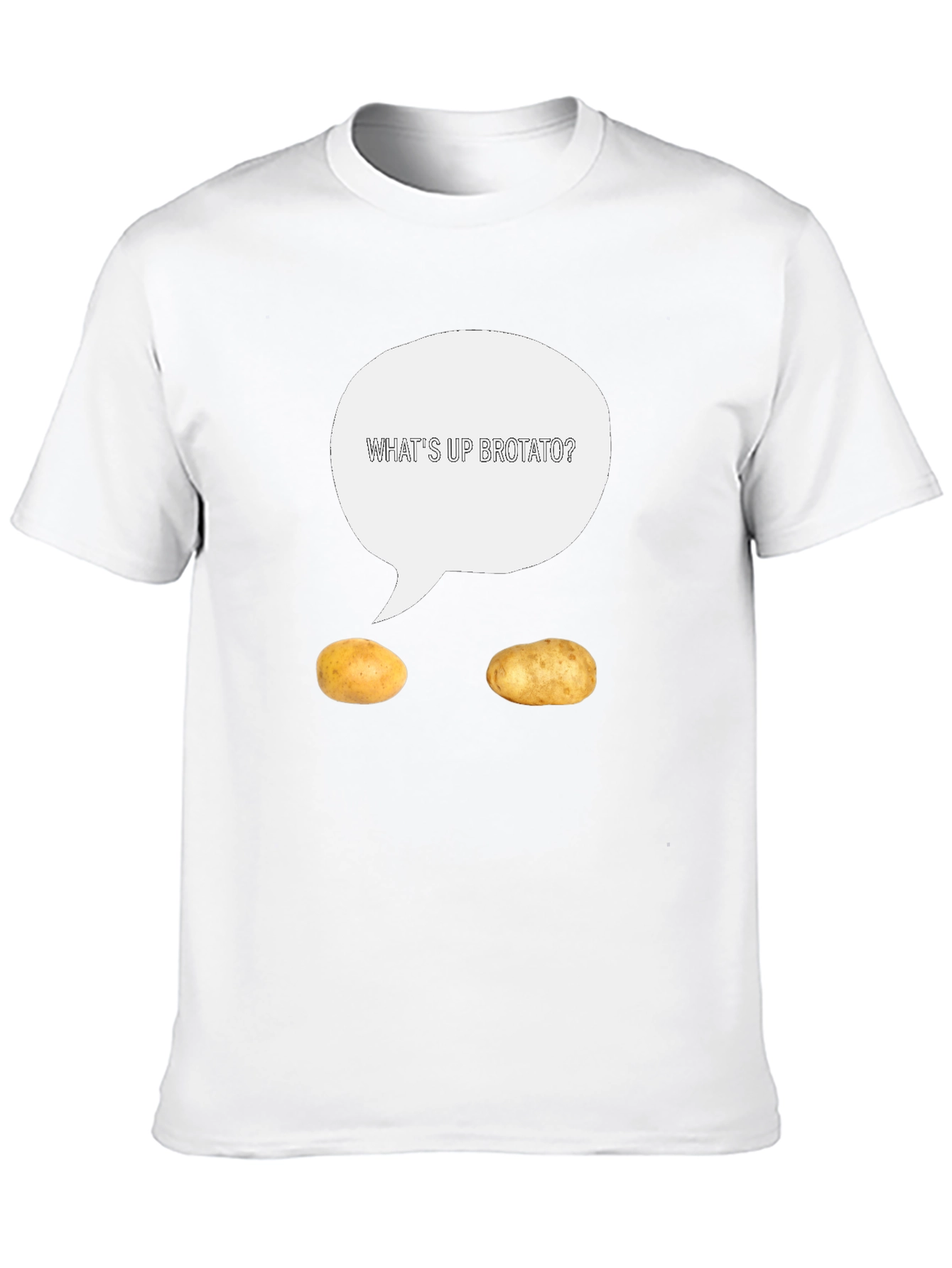 Funny Whats Up Brotato? Graphic Tee