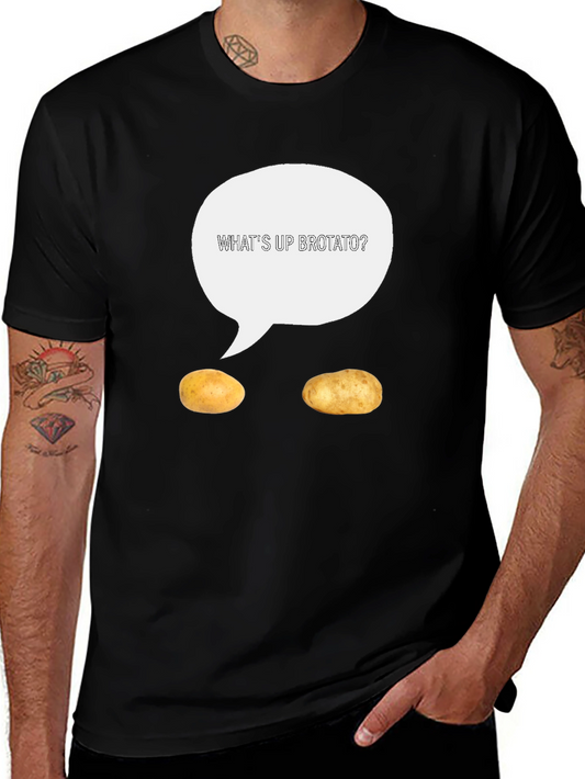 Funny Whats Up Brotato? Graphic Tee