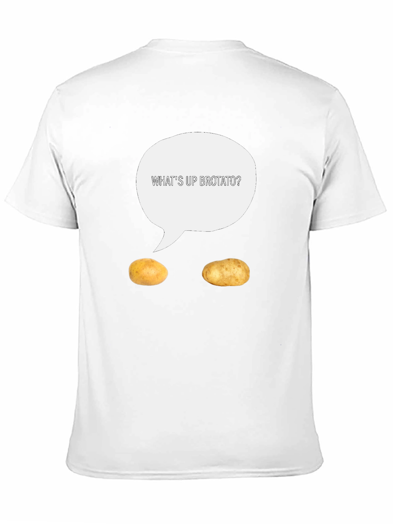 Funny Whats Up Brotato? Graphic Tee