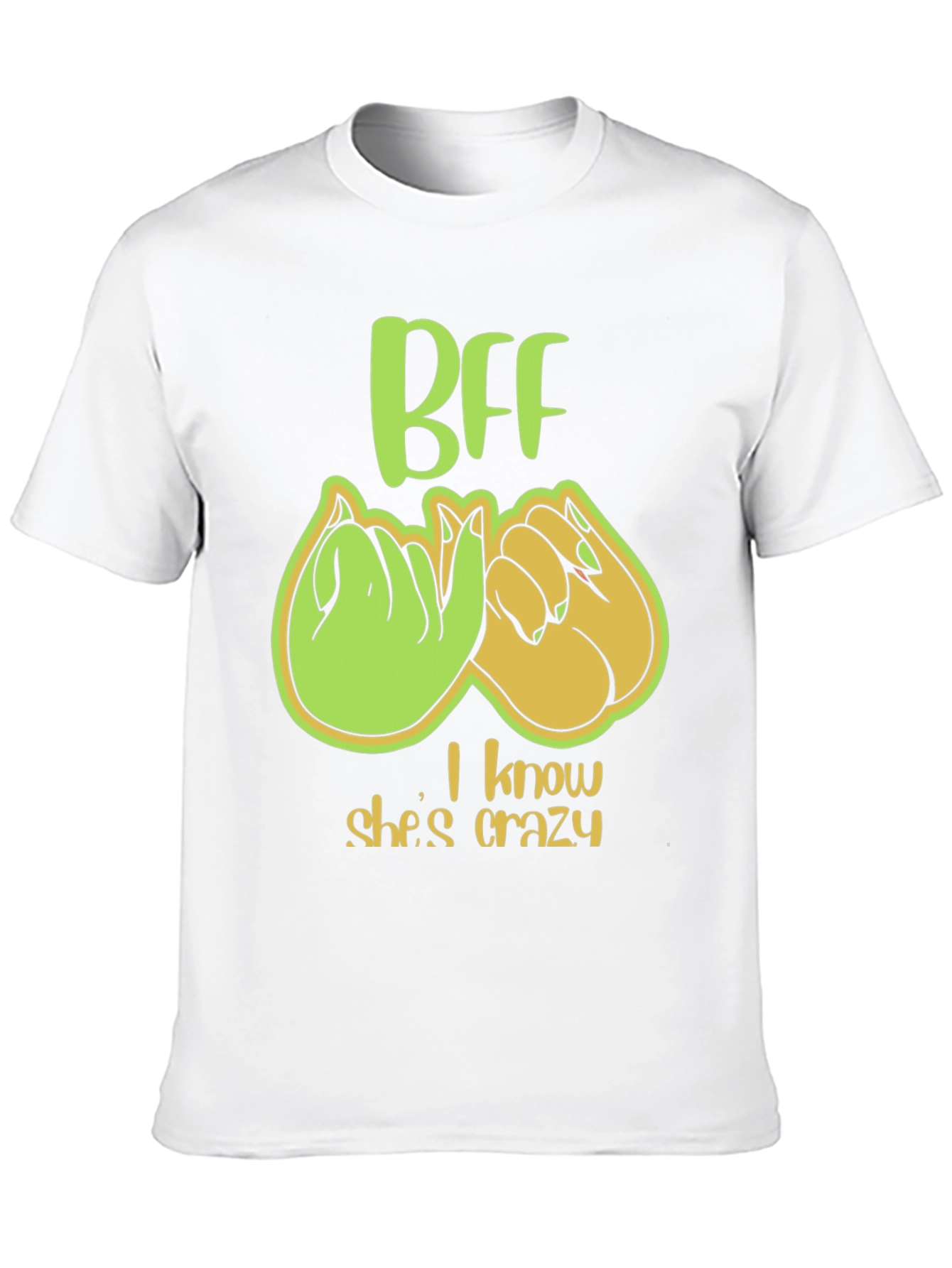 BFF Crazy Best Friend Pinky Promise T-Shirt