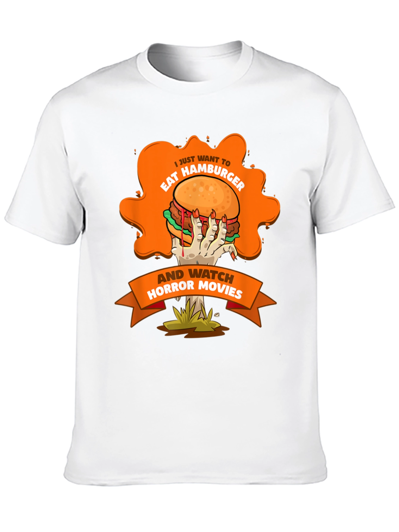Hamburger Horror Movie T-Shirt