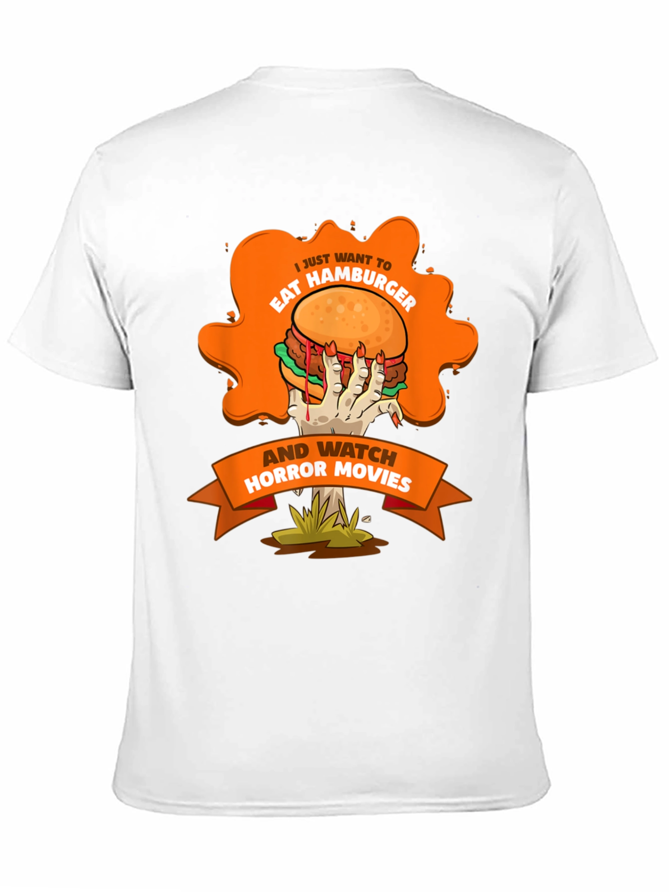 Hamburger Horror Movie T-Shirt