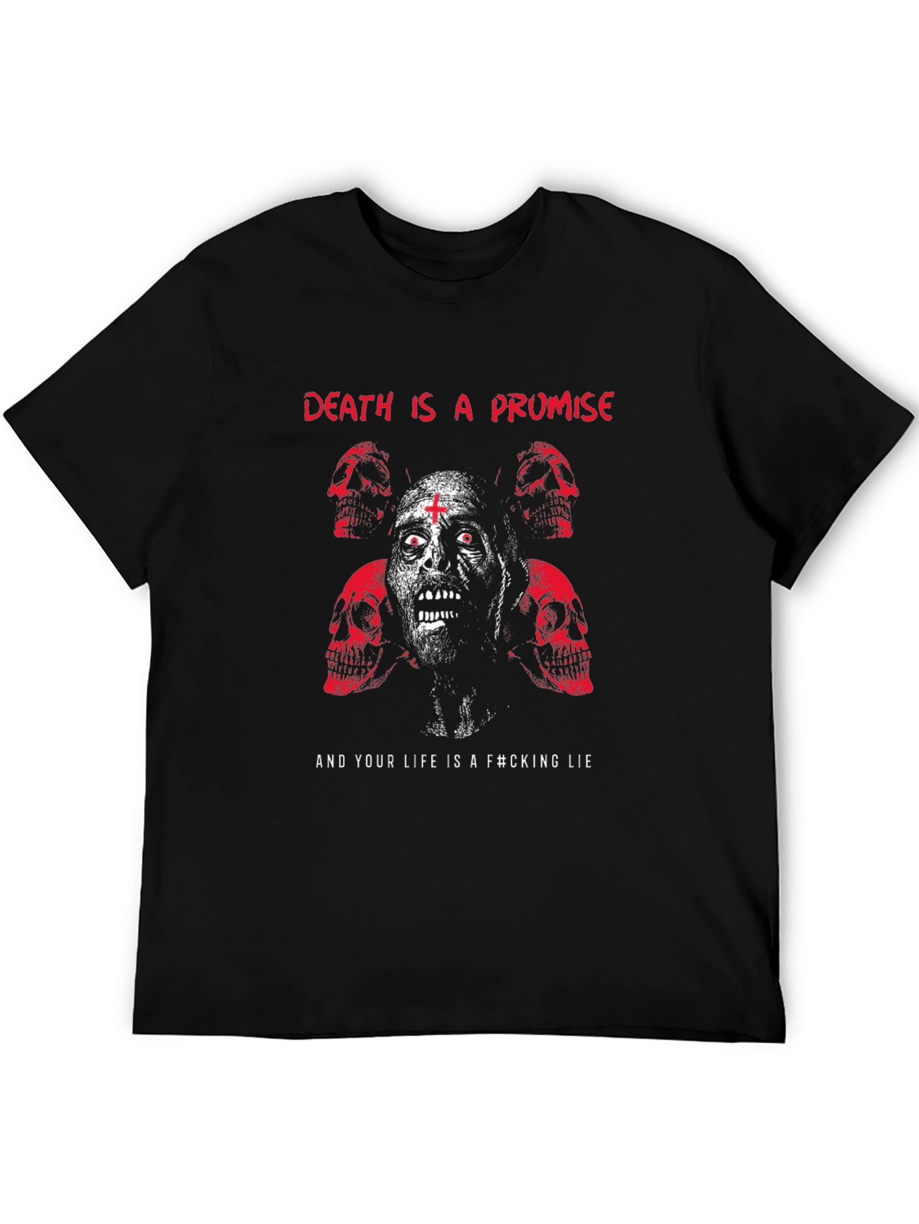 Edgy Death is a Promise Graphic Tee
