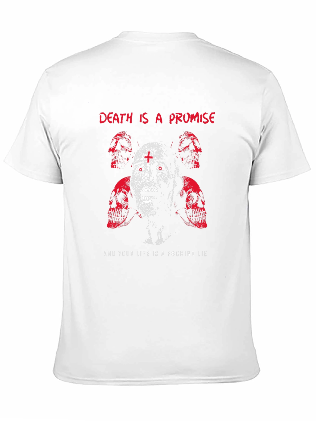 Edgy Death is a Promise Graphic Tee