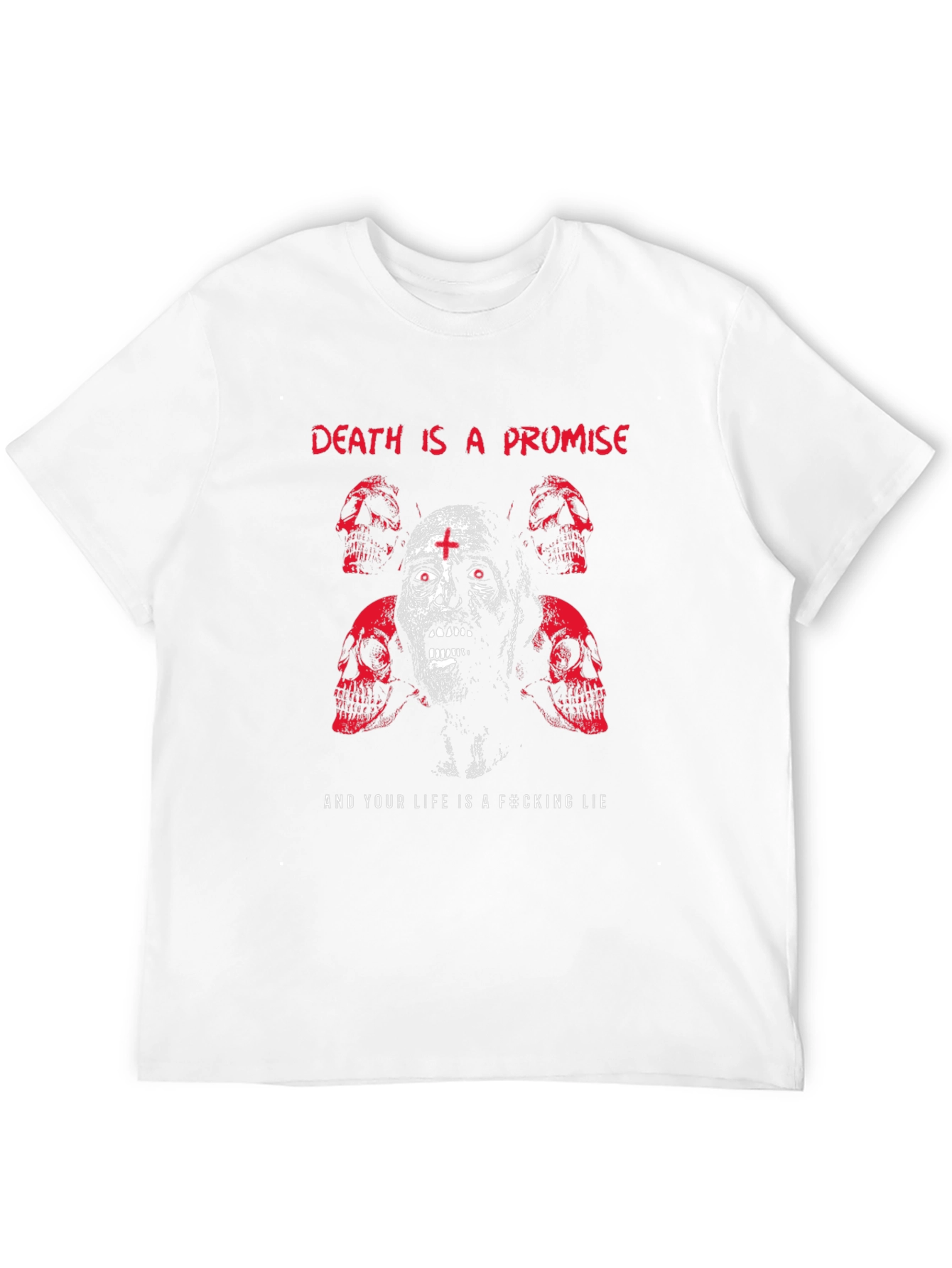 Edgy Death is a Promise Graphic Tee