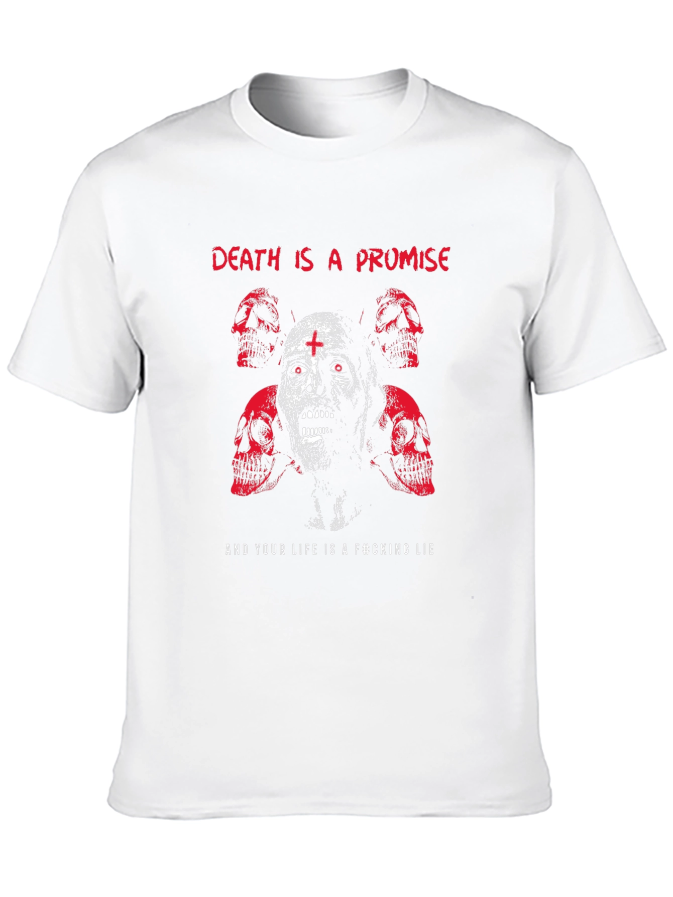 Edgy Death is a Promise Graphic Tee