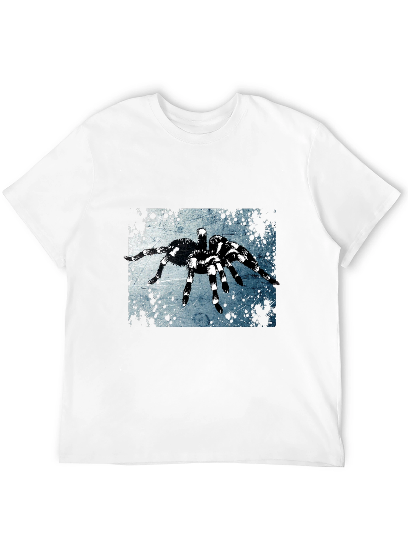 Spider Graphic Tee - Black Short Sleeve