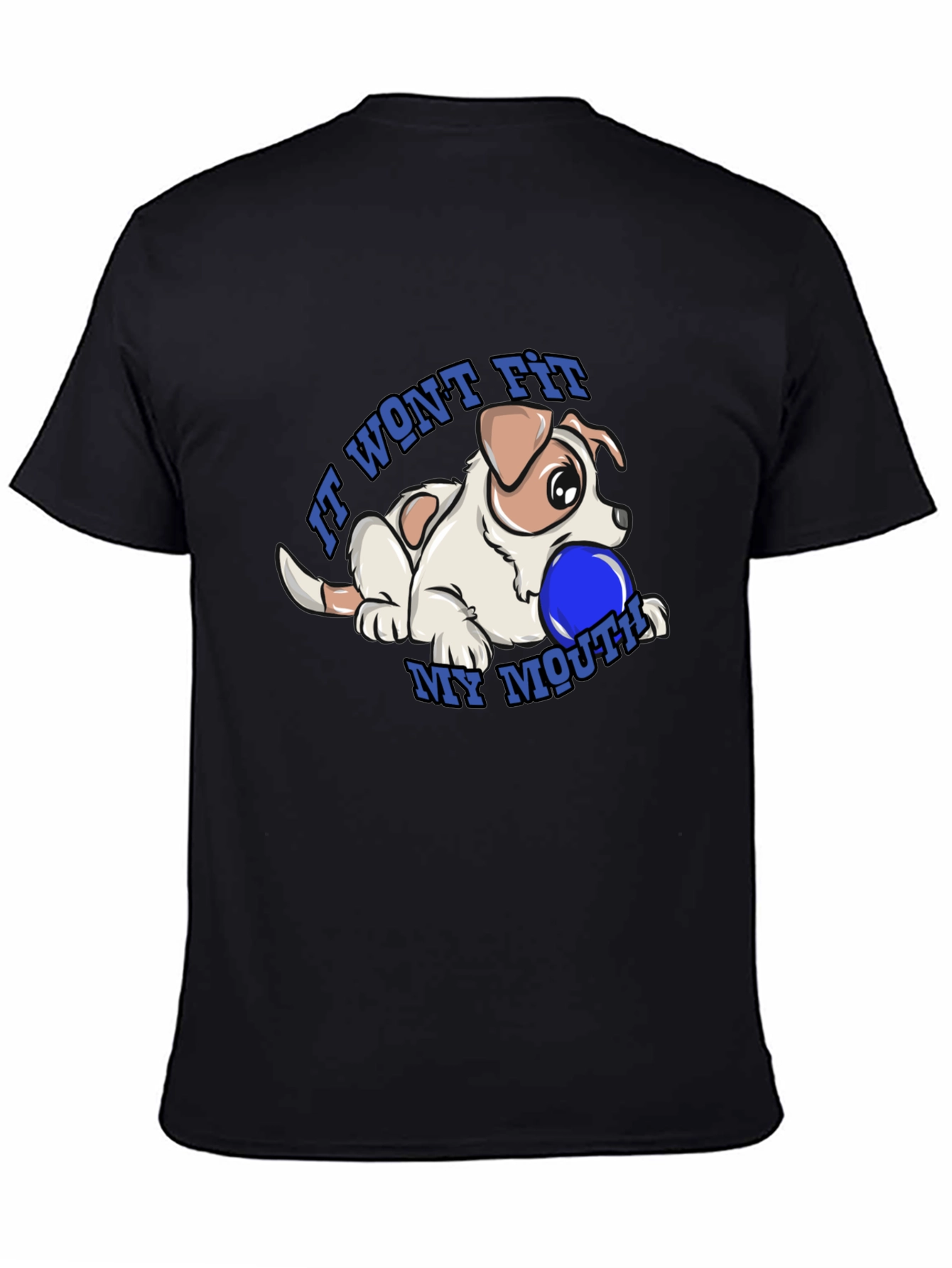 Dog & Ball Graphic T-Shirt - It Wont Fit