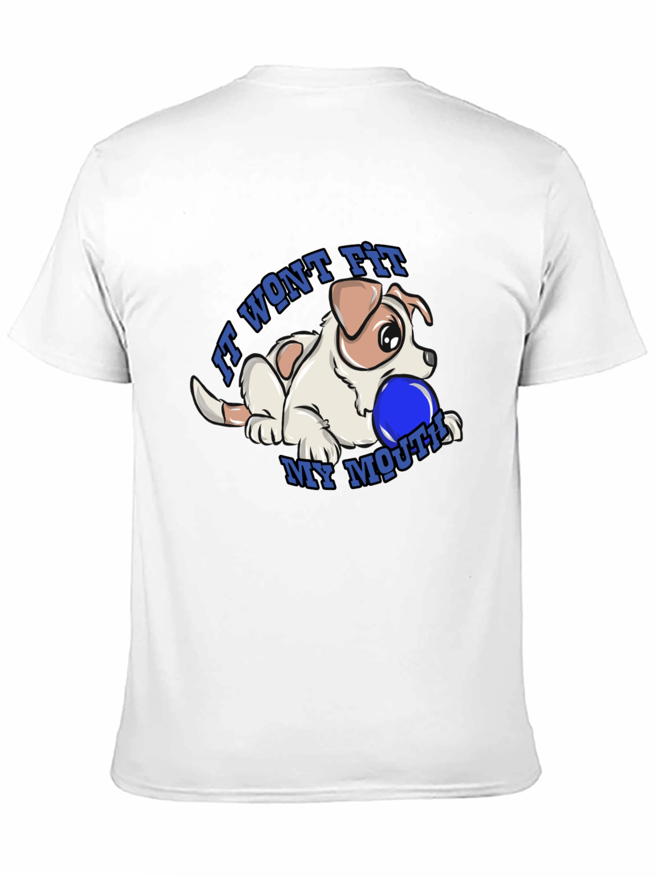 Dog & Ball Graphic T-Shirt - It Wont Fit
