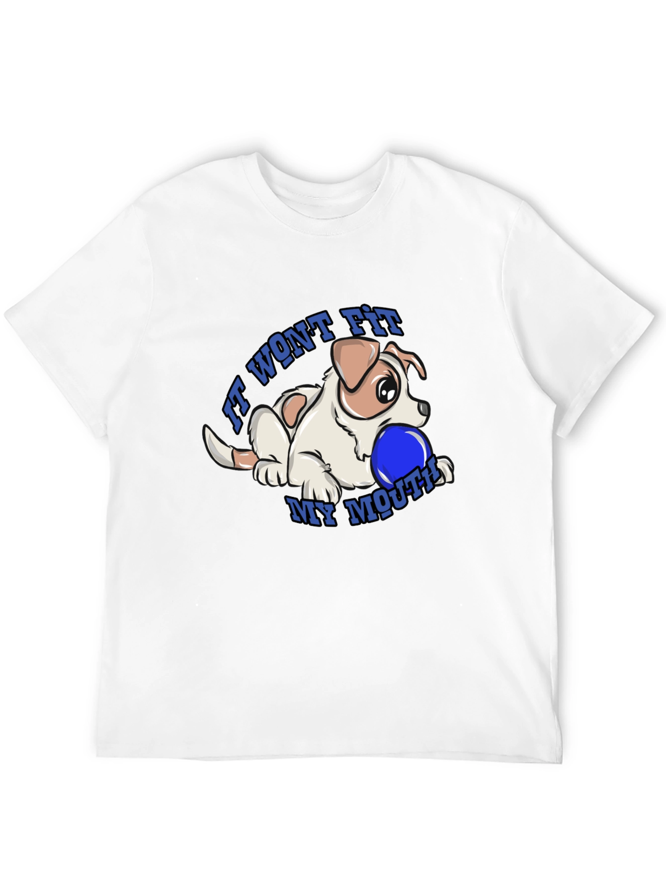 Dog & Ball Graphic T-Shirt - It Wont Fit
