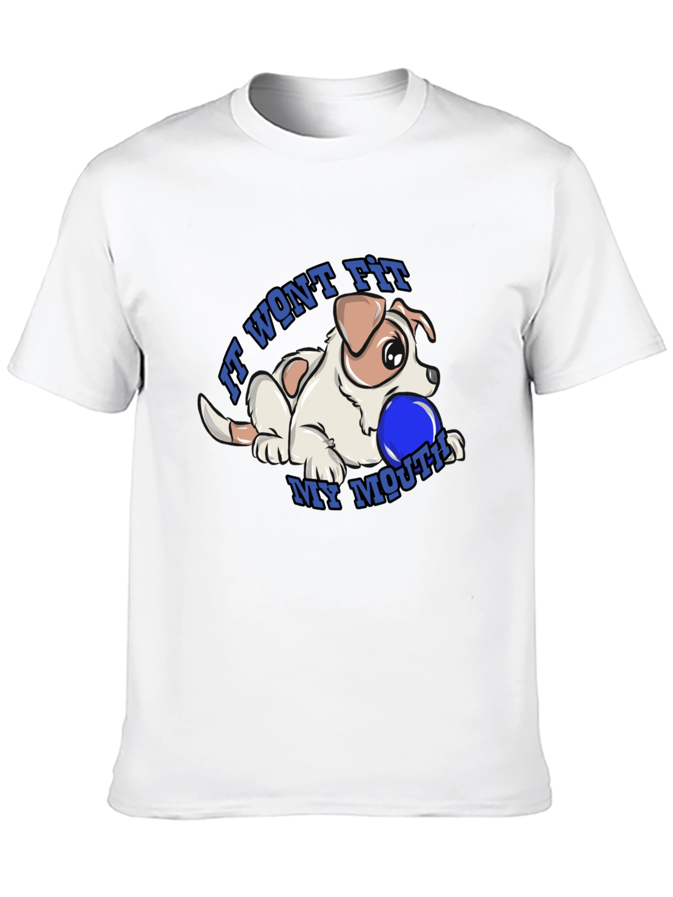 Dog & Ball Graphic T-Shirt - It Wont Fit