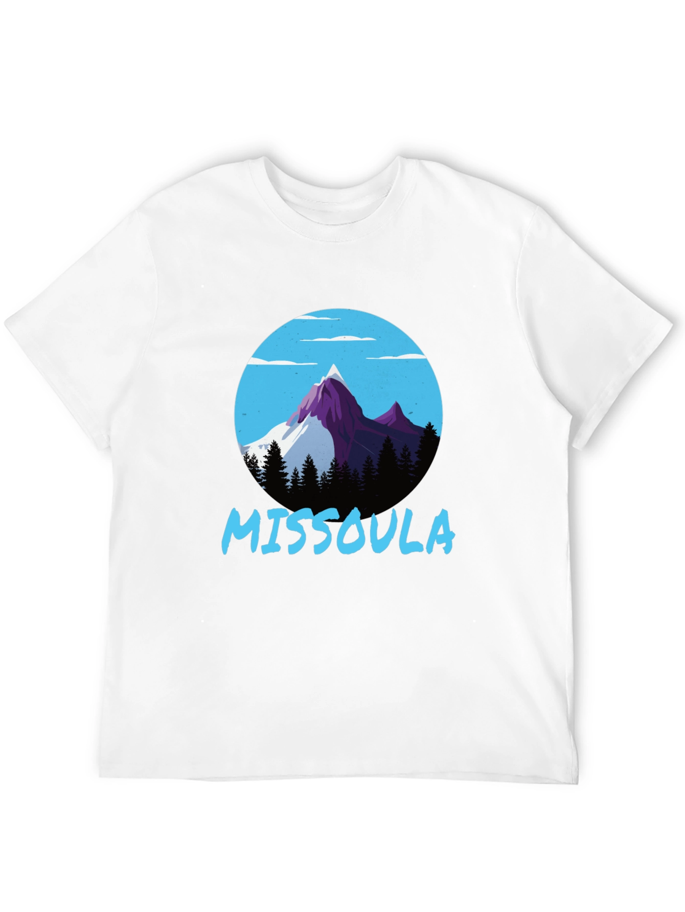Missoula Mountain Graphic Tee - Black