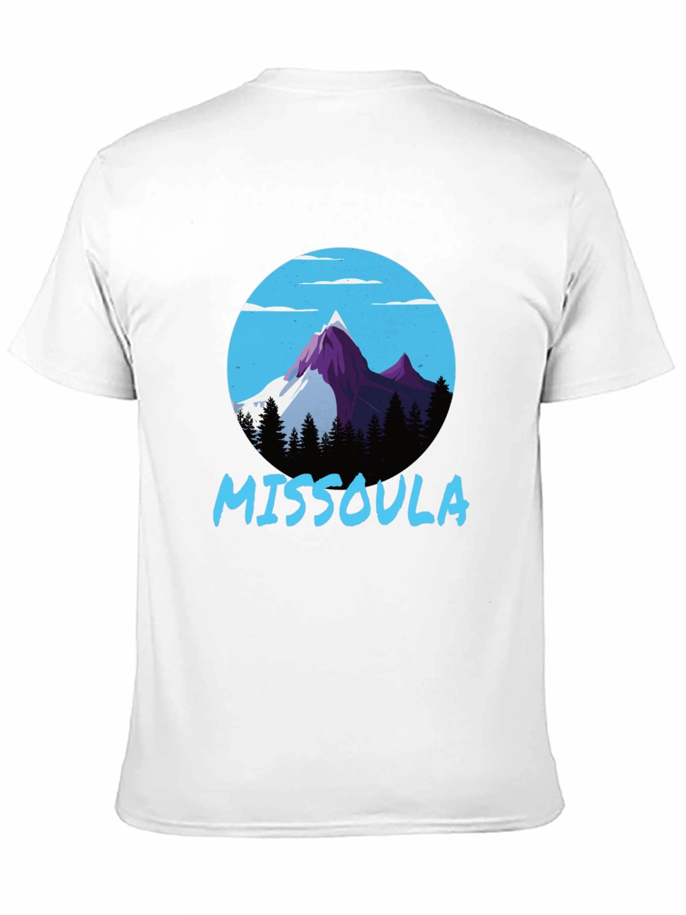 Missoula Mountain Graphic Tee - Black