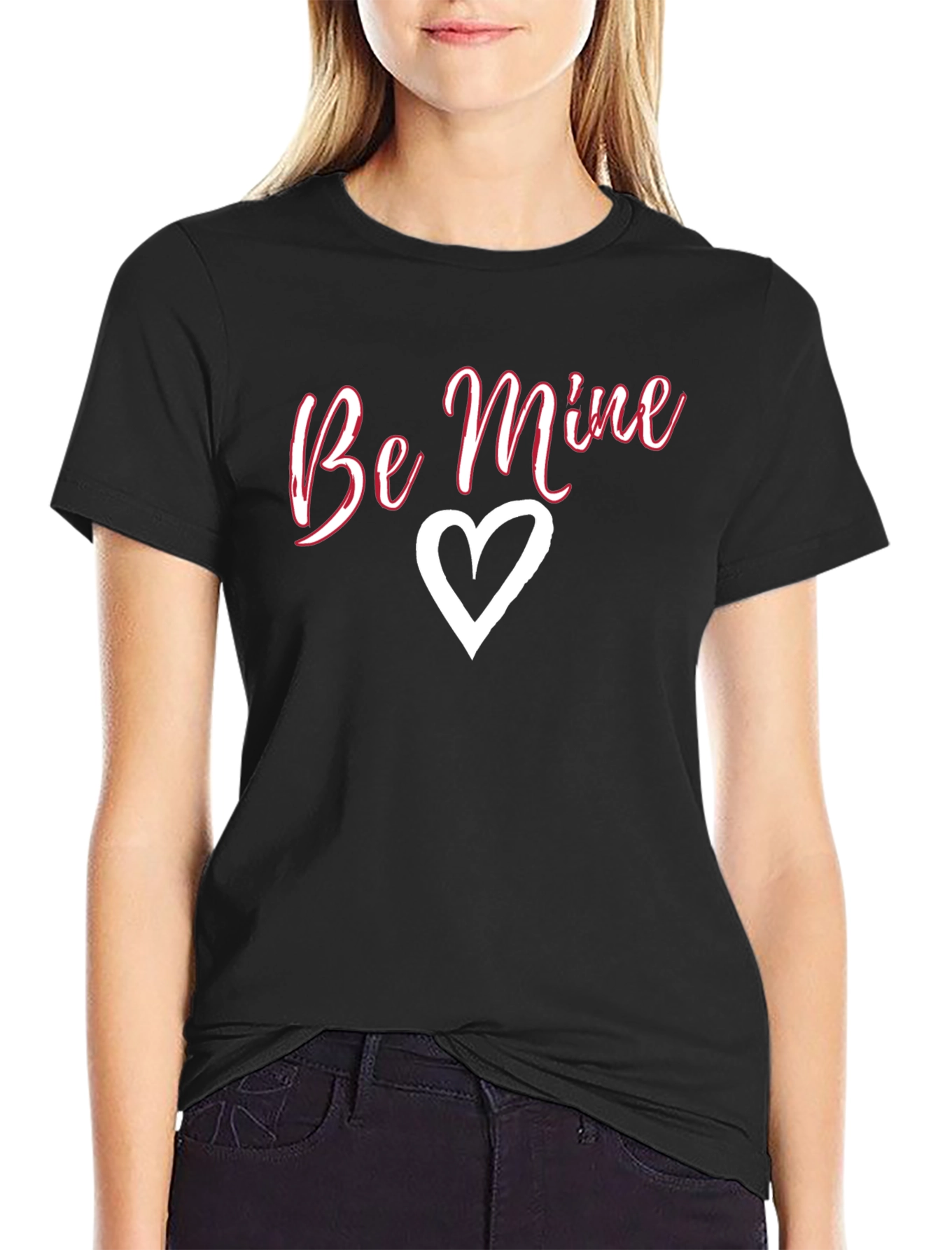 Be Mine Valentines Day Graphic T-Shirt