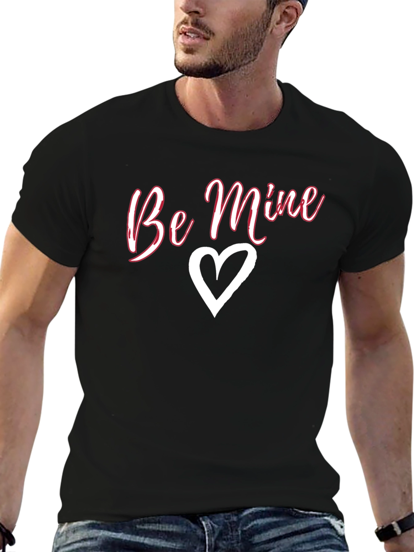 Be Mine Valentines Day Graphic T-Shirt