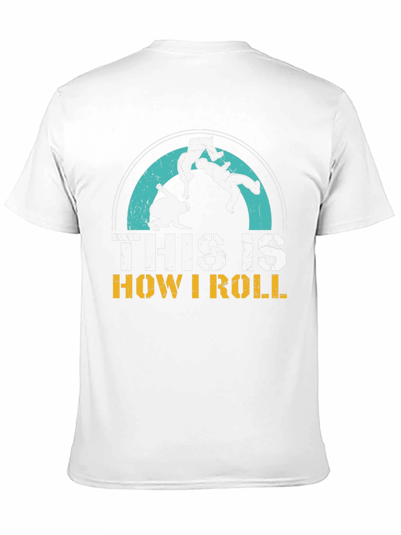This is How I Roll Jiu Jitsu Black T-Shirt