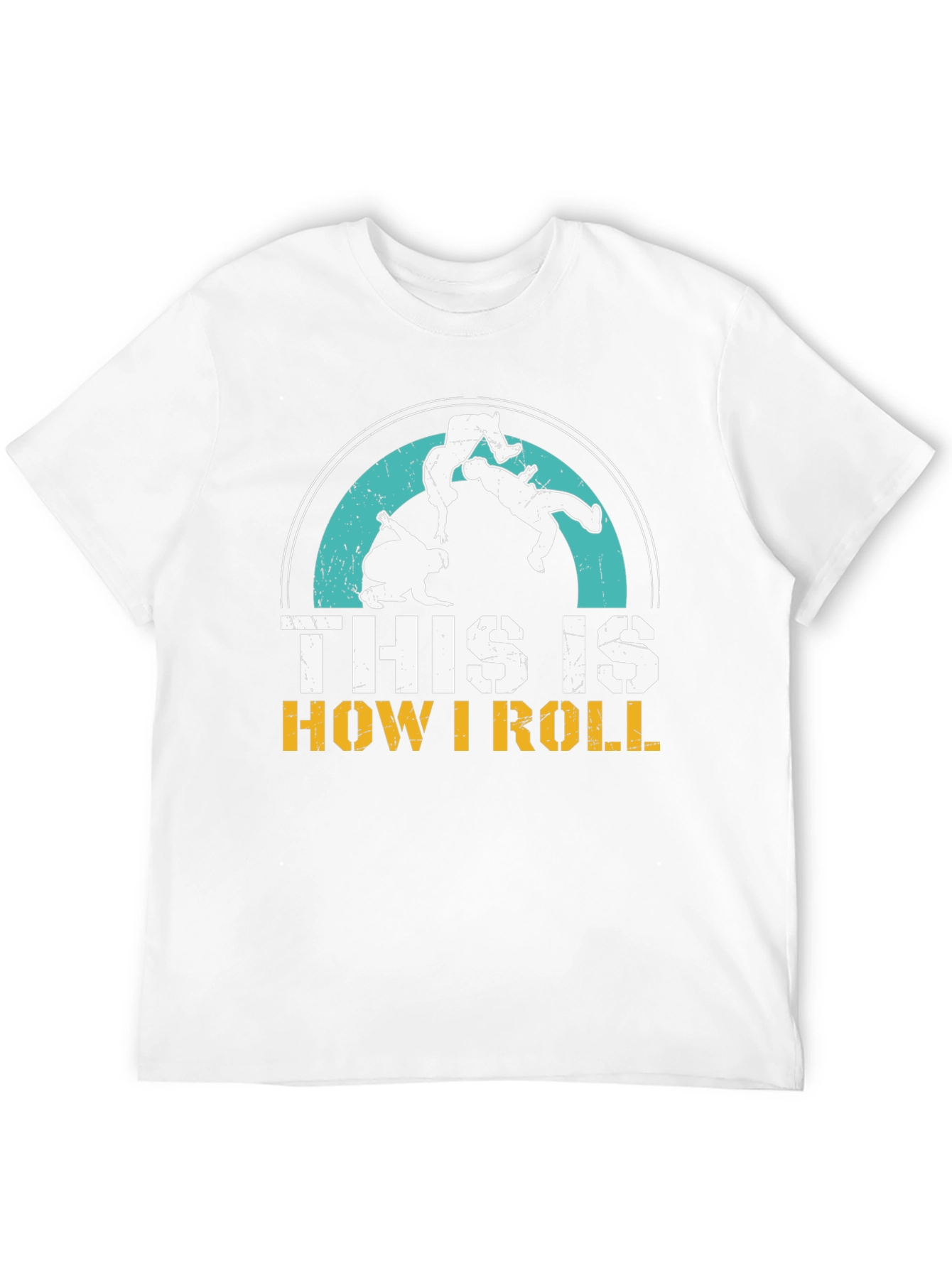 This is How I Roll Jiu Jitsu Black T-Shirt