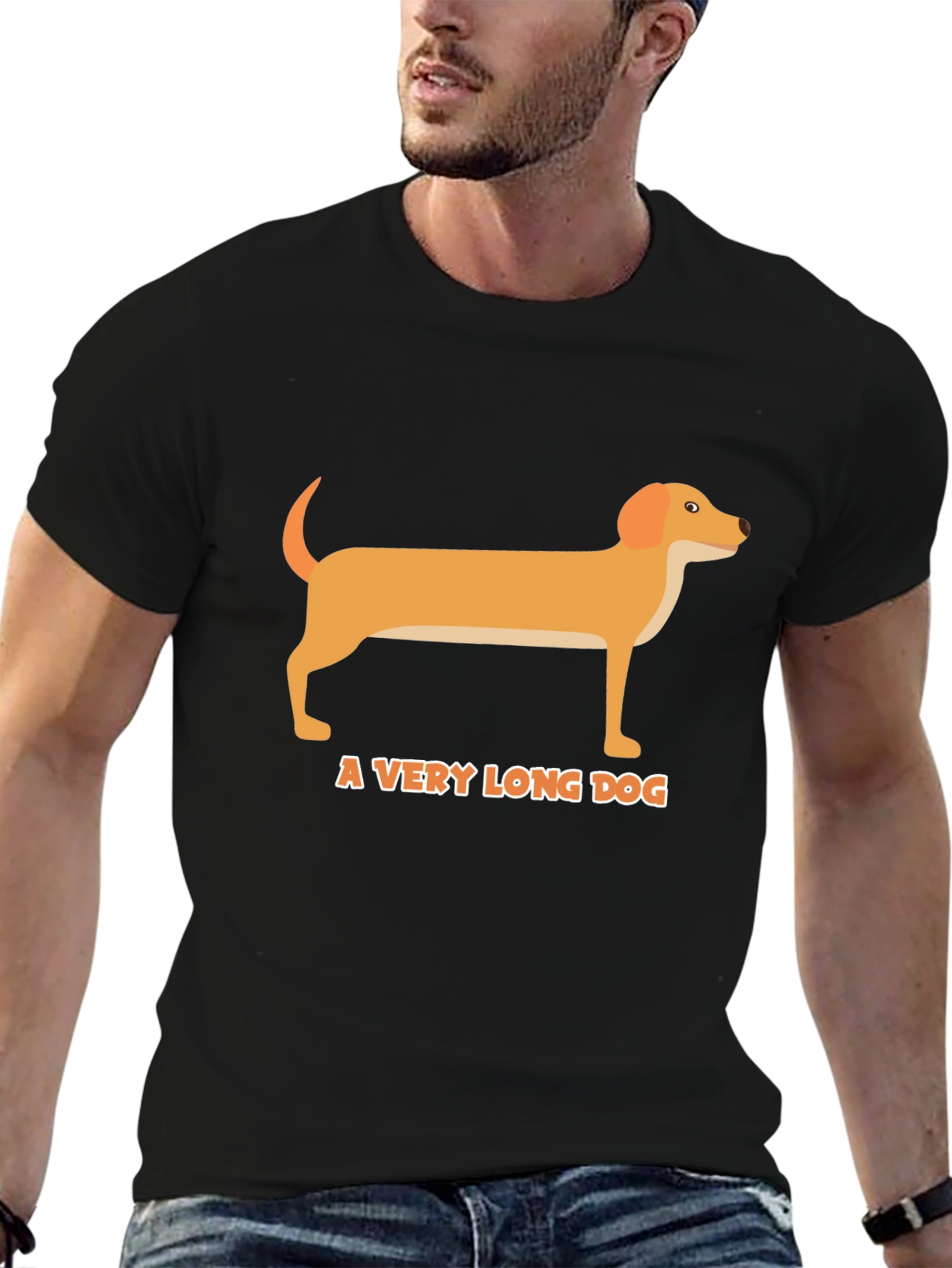 Funny Long Dog T-Shirt