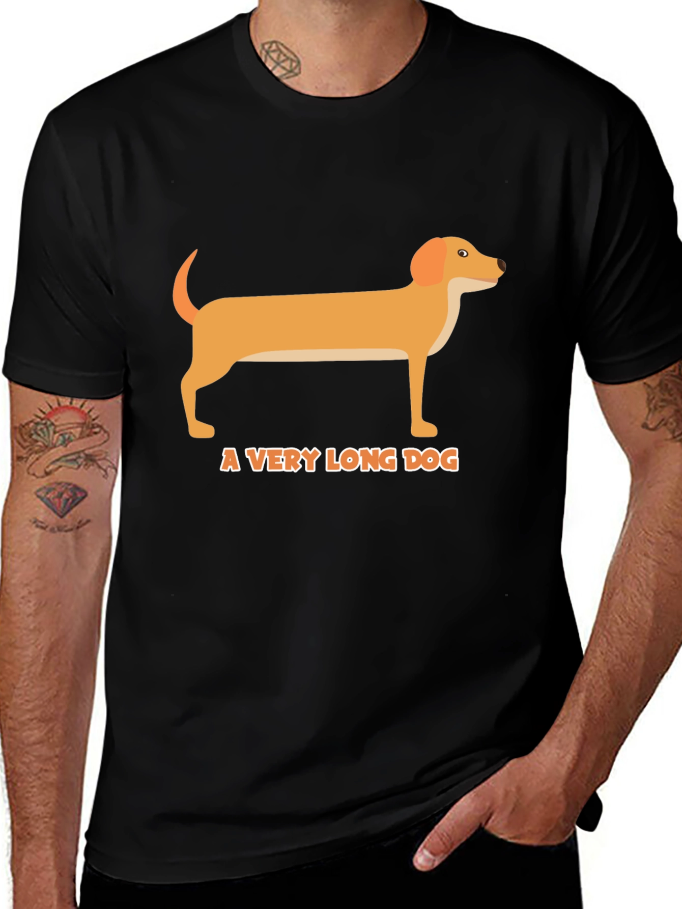 Funny Long Dog T-Shirt