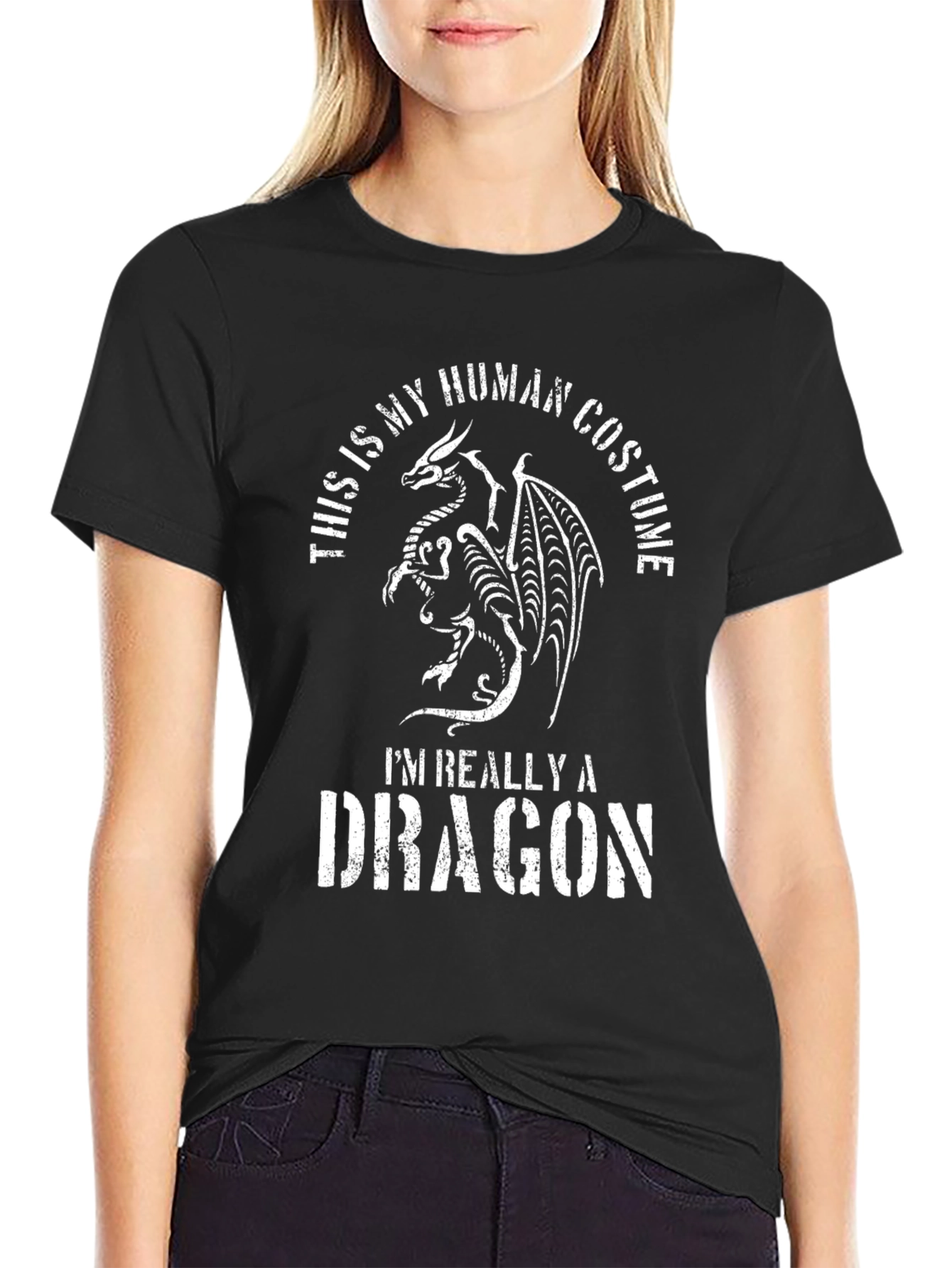 Dragon Costume T-Shirt - Funny Graphic Tee