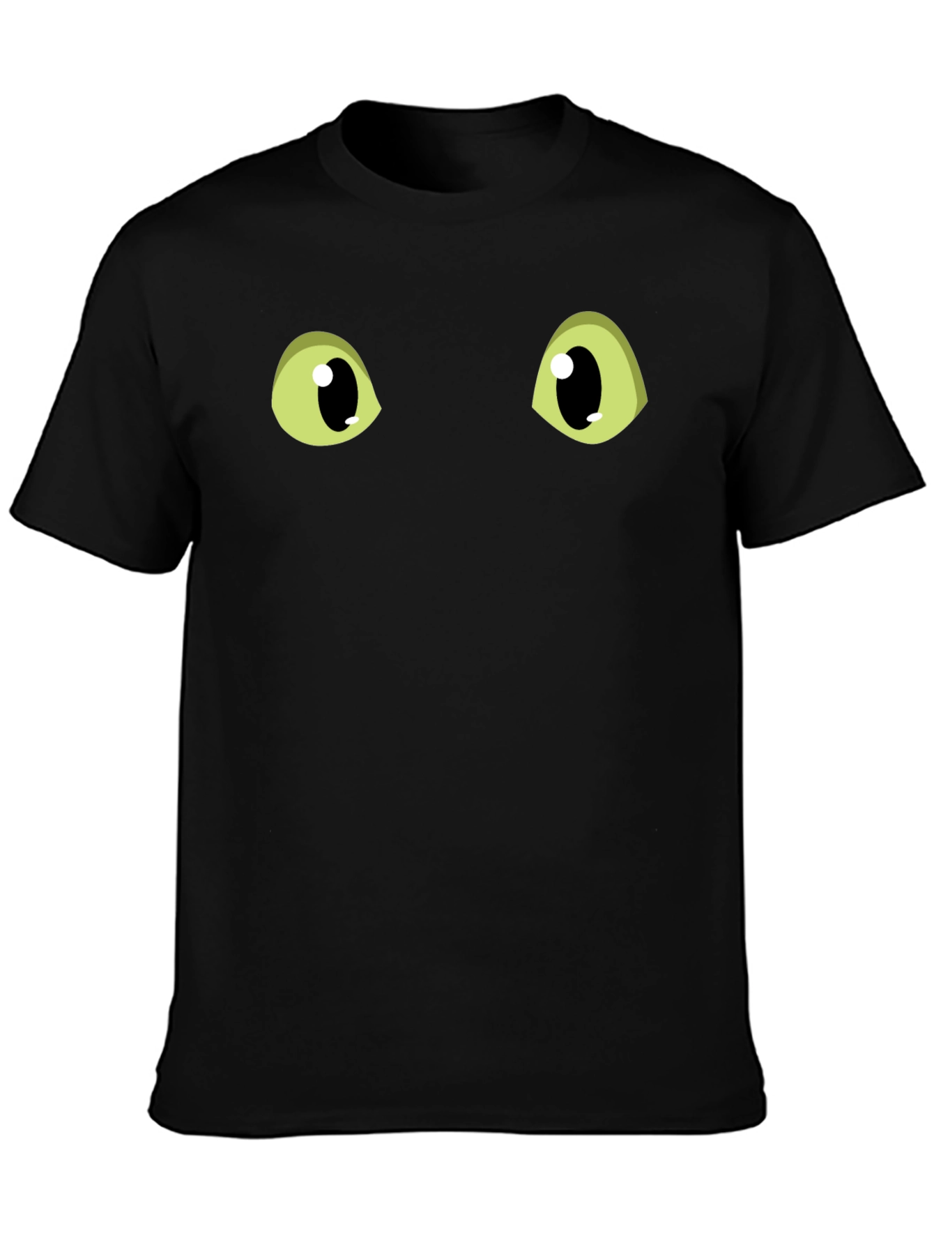 Toothless Eyes Black T-Shirt
