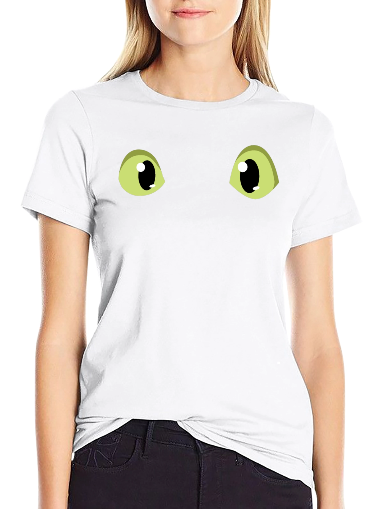 Toothless Eyes Black T-Shirt
