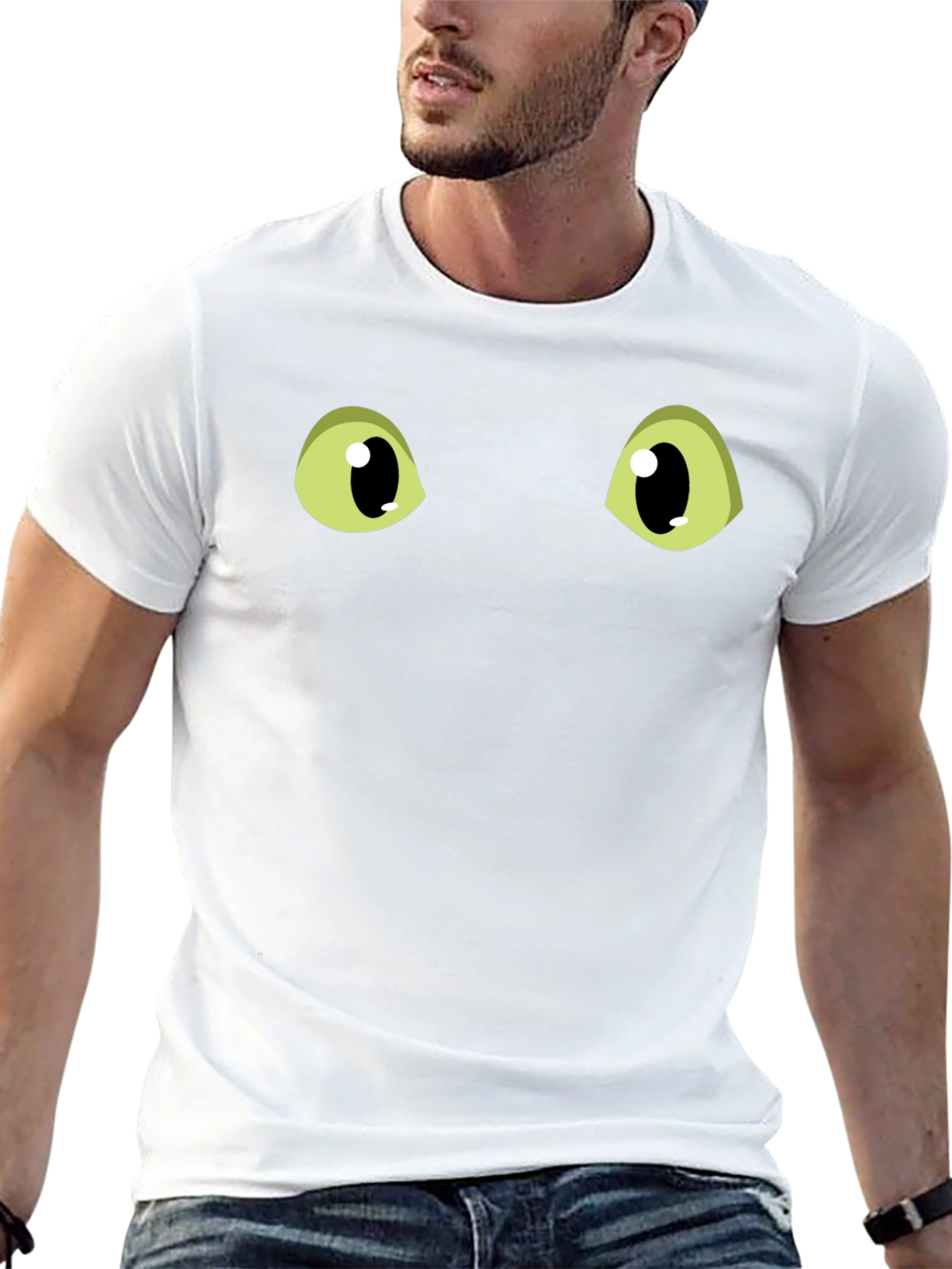 Toothless Eyes Black T-Shirt
