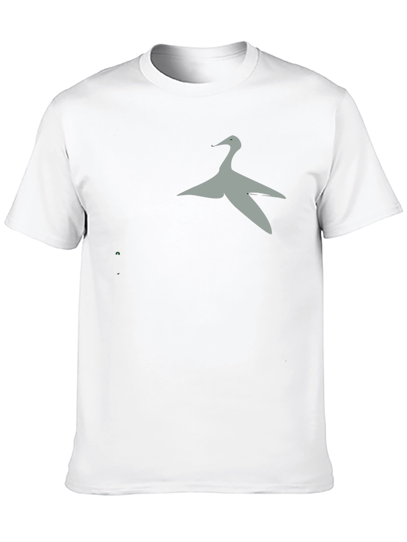 Stylish Bird Graphic Black T-Shirt