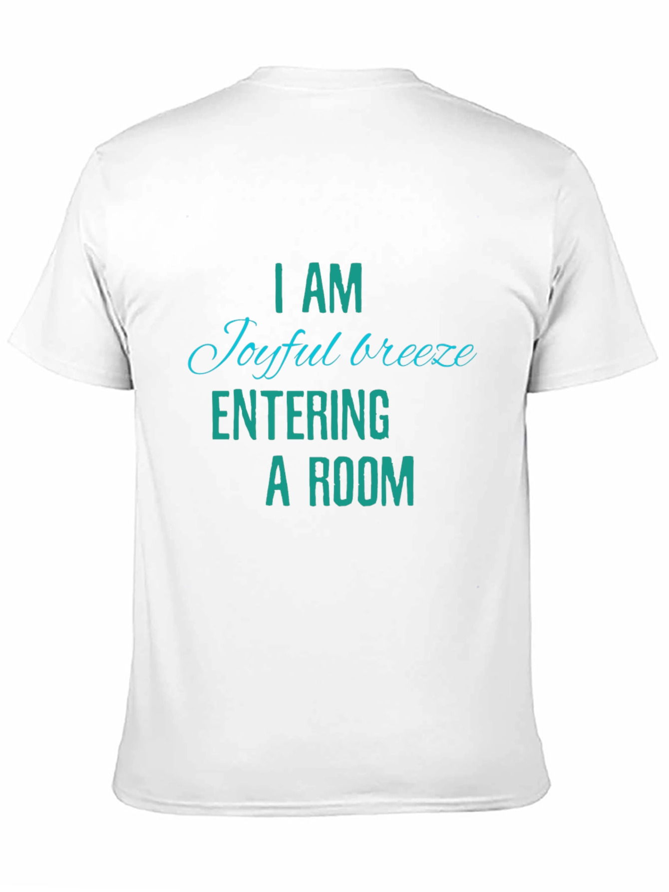 Joyful Breeze Tee - Black Novelty T-Shirt