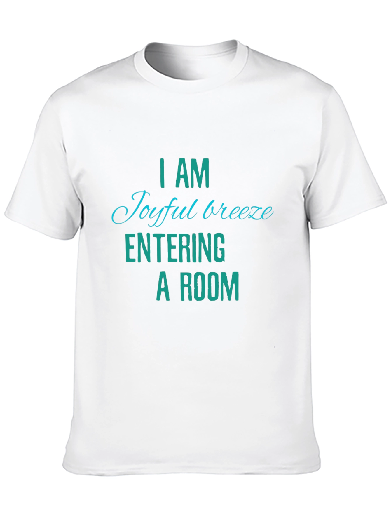 Joyful Breeze Tee - Black Novelty T-Shirt