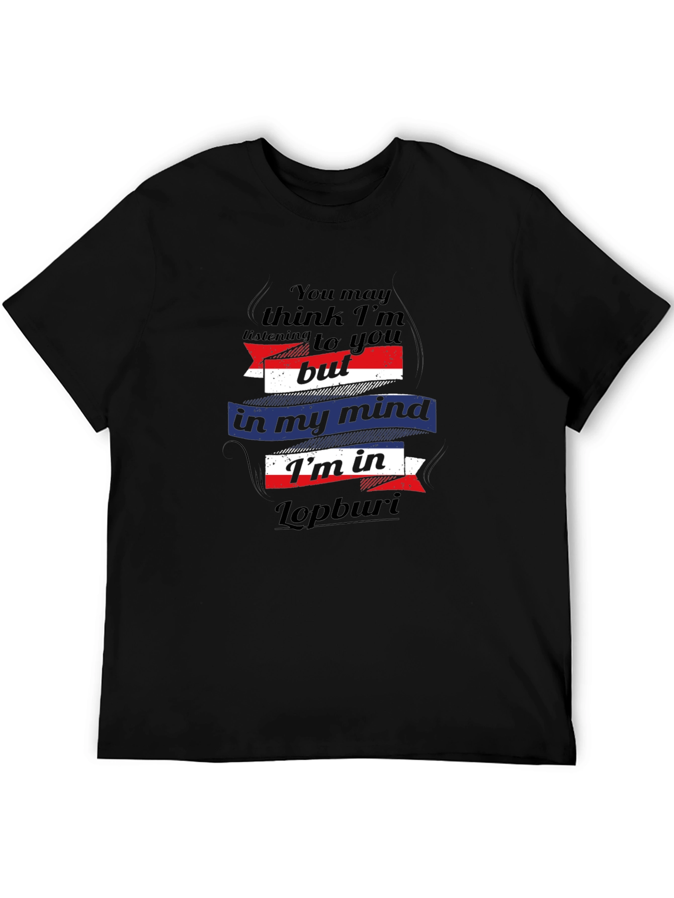 Lopburi Mind Black Graphic Tee