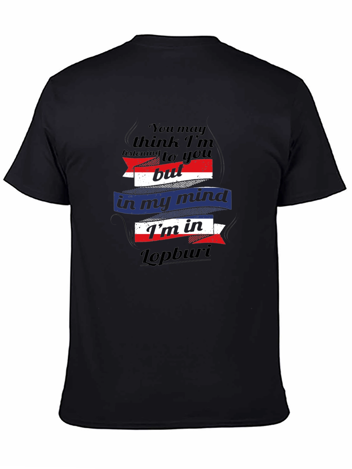 Lopburi Mind Black Graphic Tee