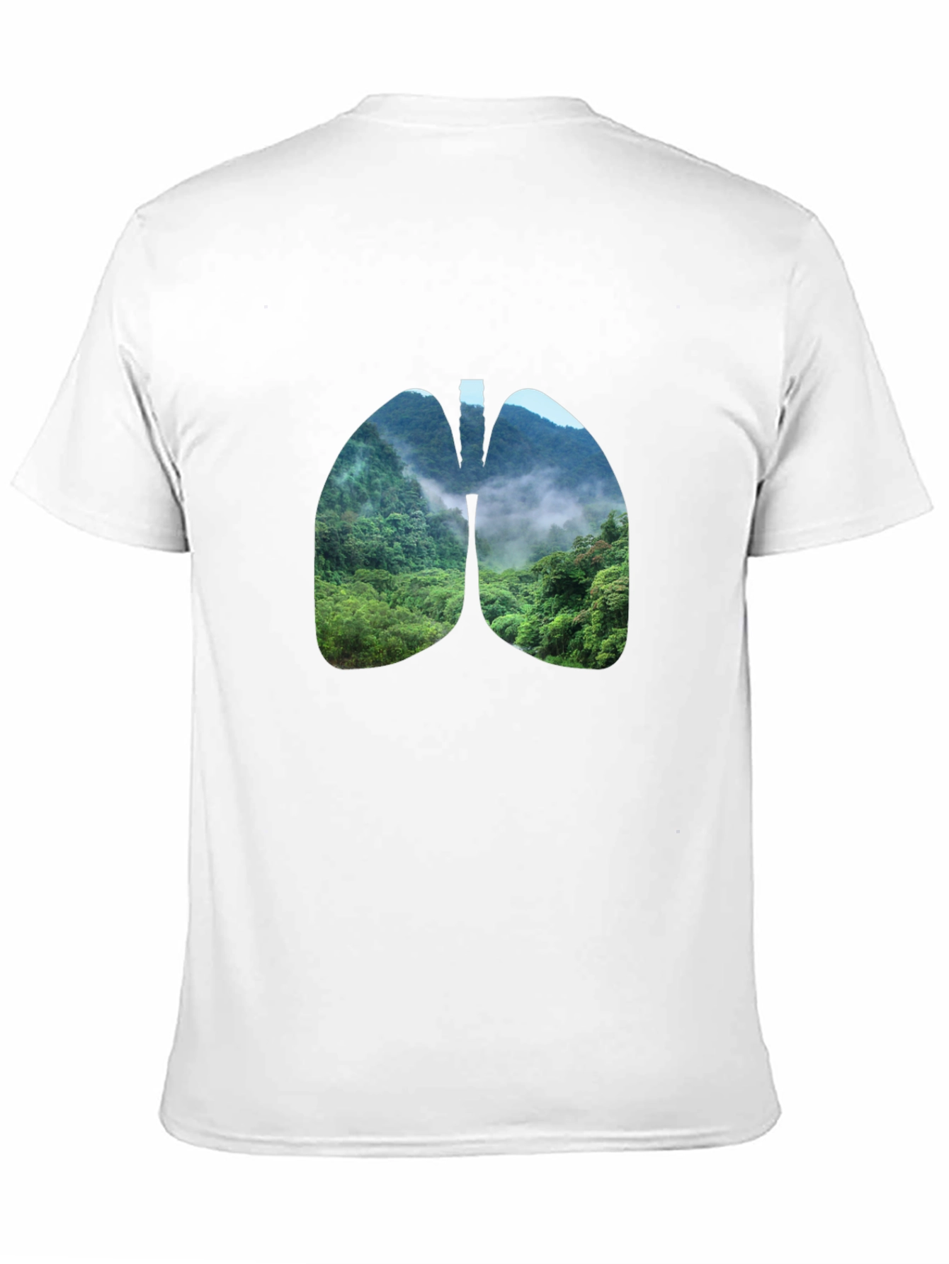 Nature Lungs Graphic Tee - Breathe Easy