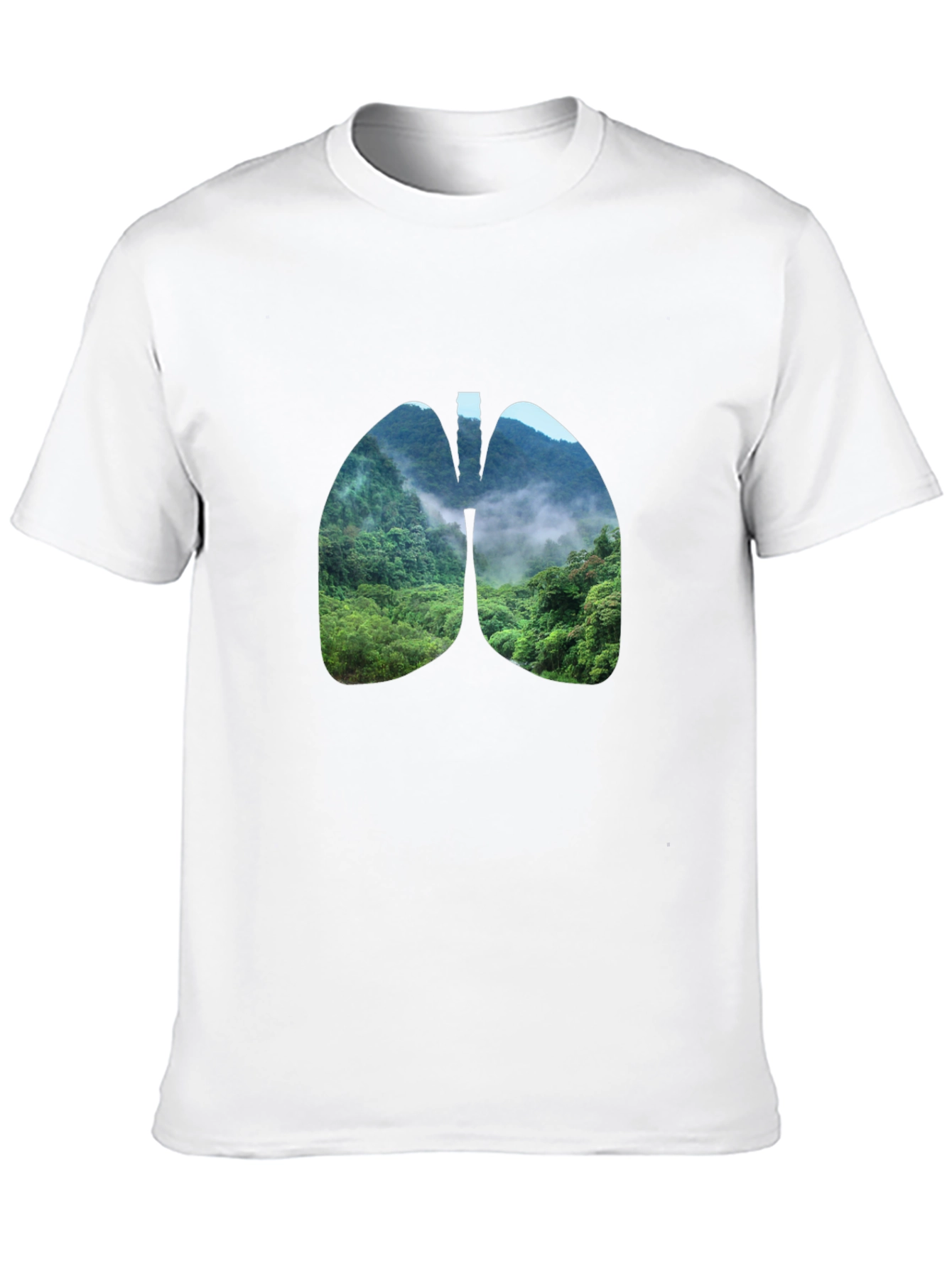 Nature Lungs Graphic Tee - Breathe Easy