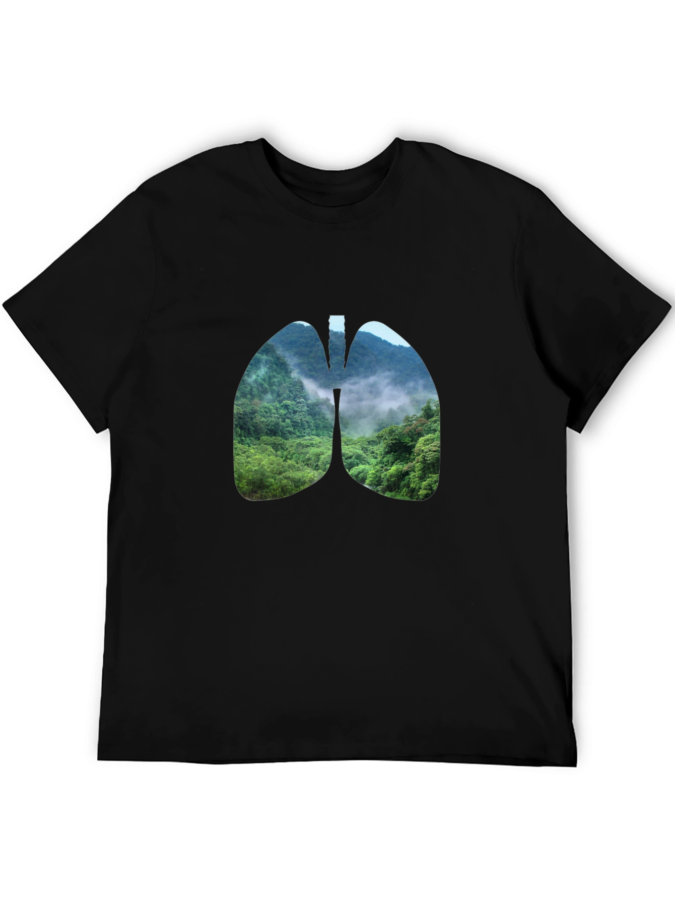 Nature Lungs Graphic Tee - Breathe Easy